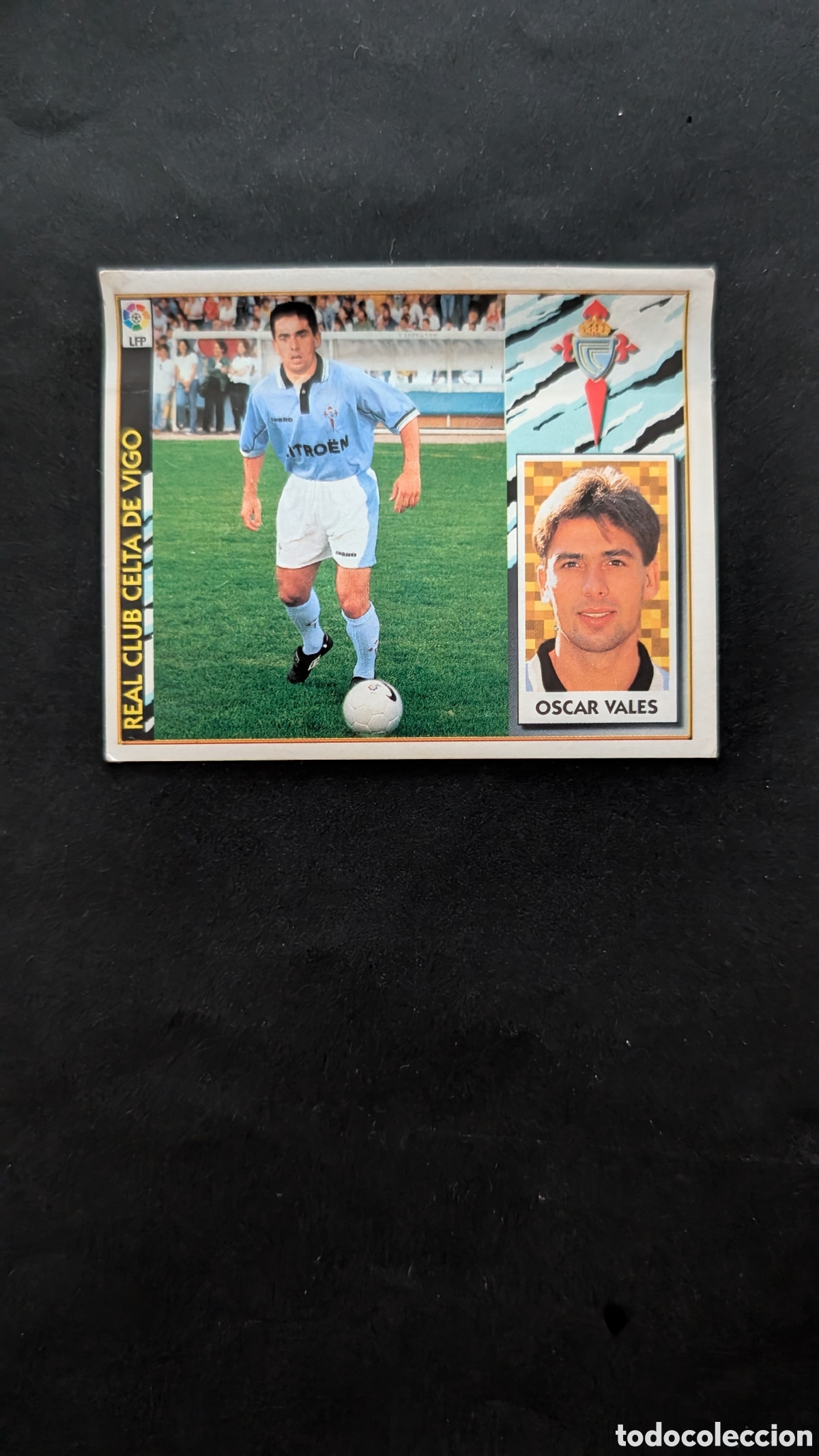 Figurine di Calcio: OSCAR VALES CELTA COLOCA LIGA ESTE 1997/98 97 98 VENTANILLA