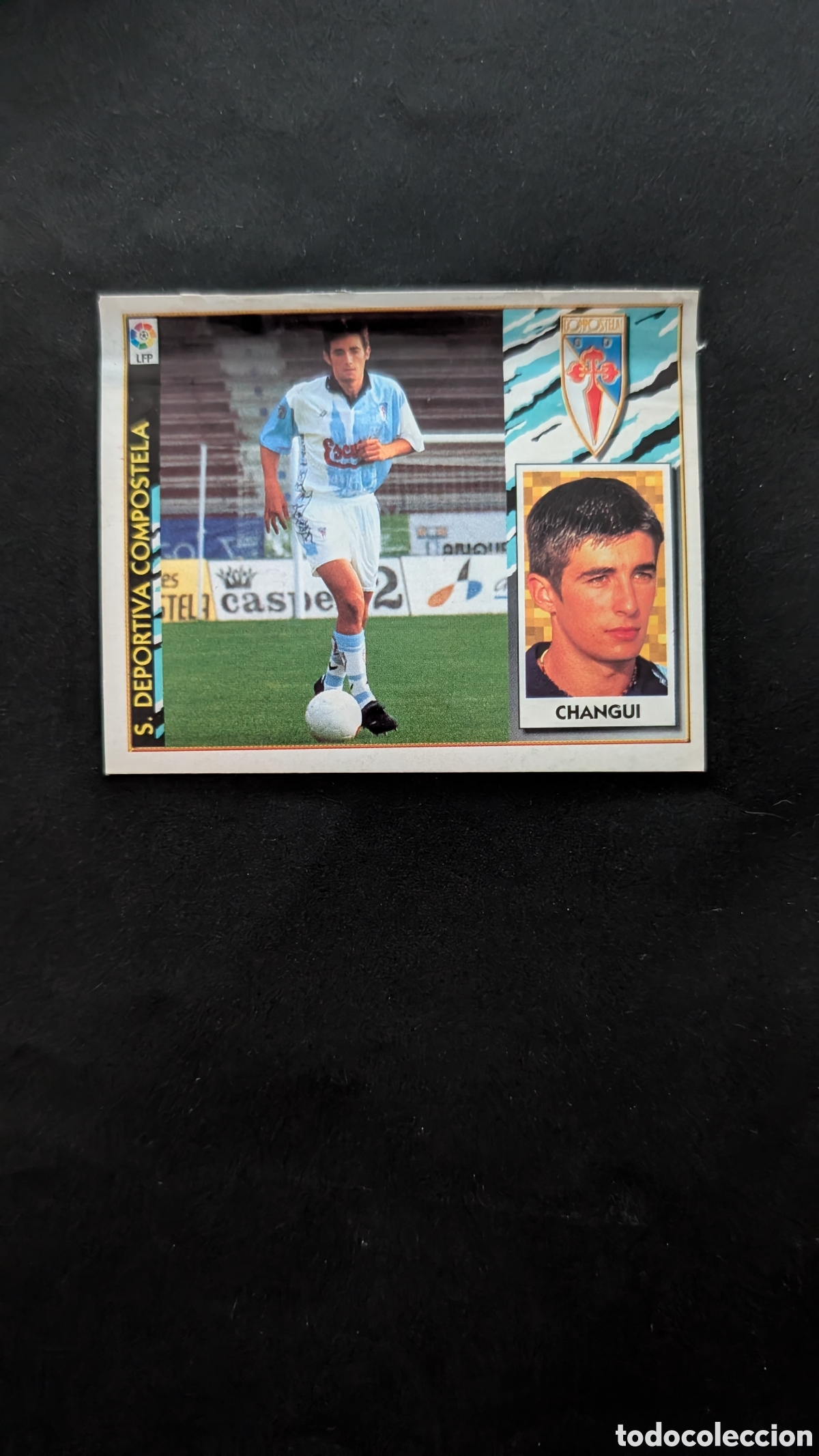 Figurine di Calcio: CHANGUI COMPOSTELA COLOCA LIGA ESTE 1997/98 97 98 VENTANILLA