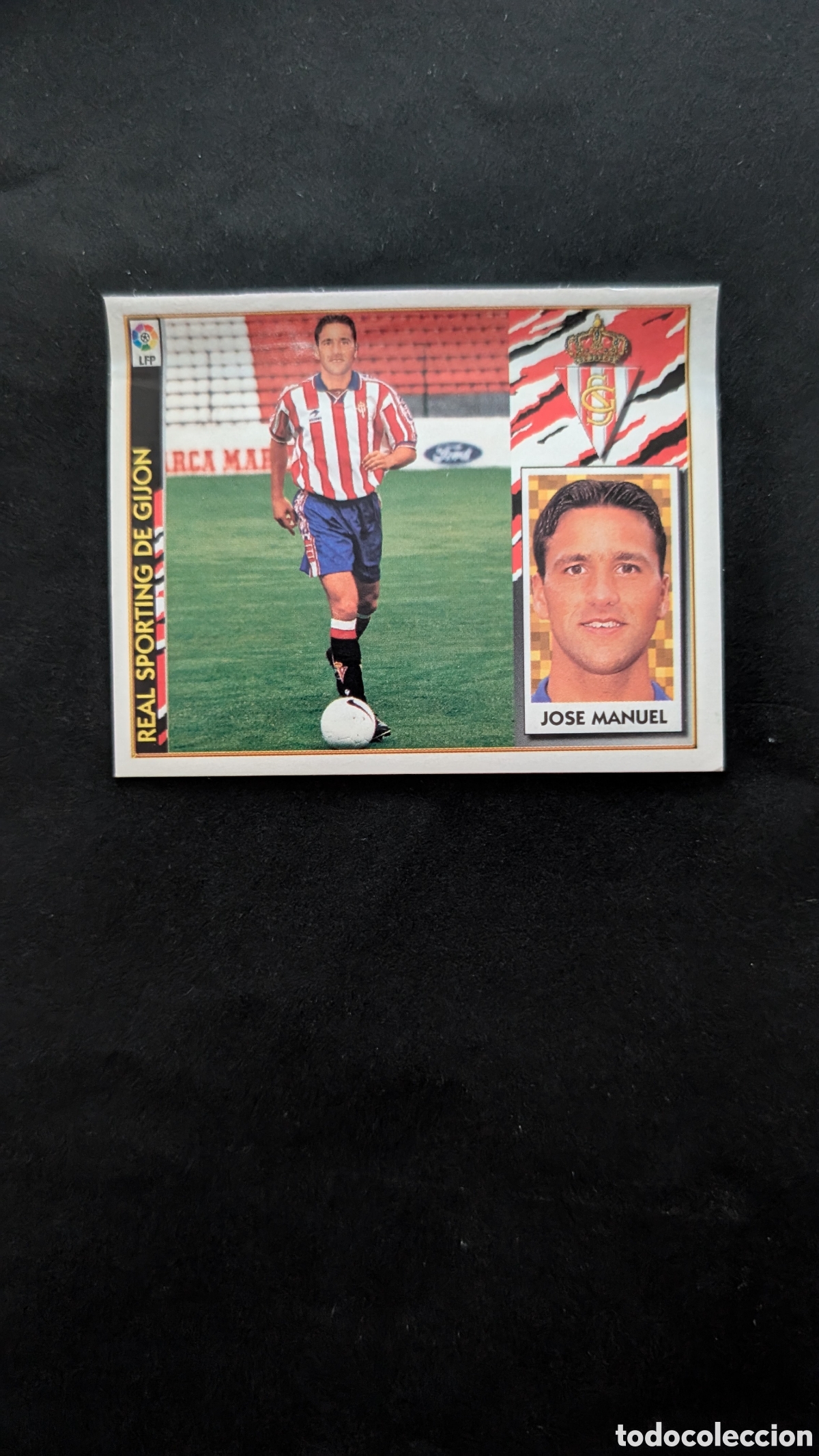 Figurine di Calcio: JOSE MANUEL SPORTING GIJON COLOCA LIGA ESTE 1997/98 97 98 VENTANILLA