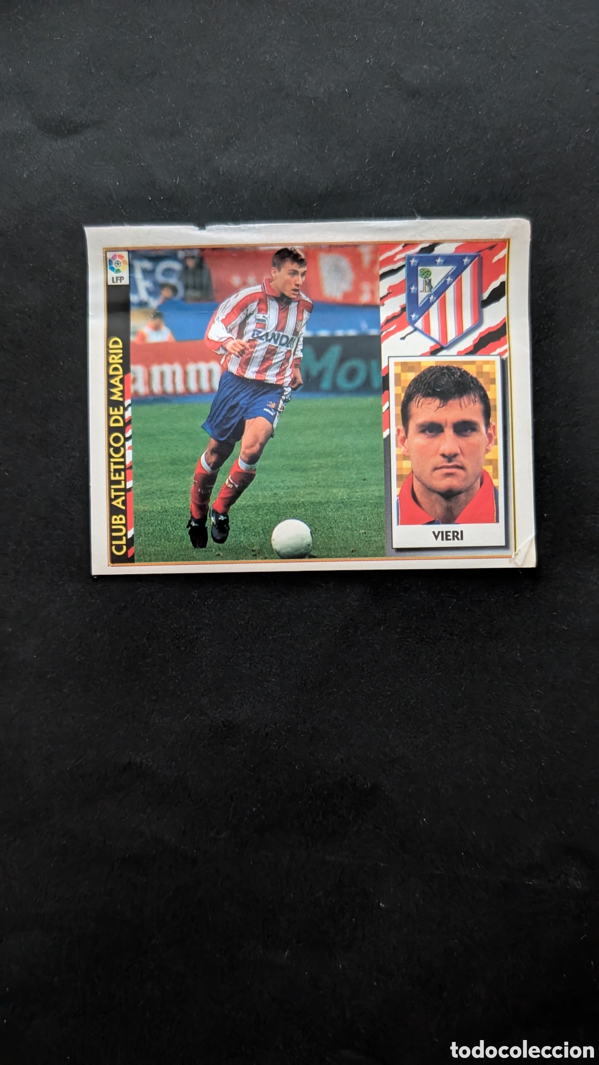 Figurine di Calcio: VIERI ATLETICO MADRID COLOCA LIGA ESTE 1997/98 97 98 VENTANILLA