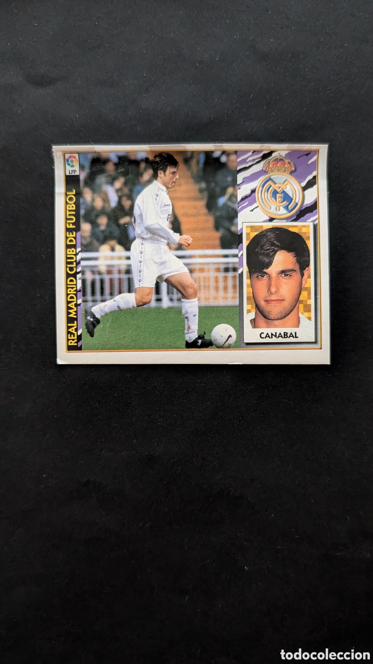 Figurine di Calcio: CANABAL REAL MADRID COLOCA LIGA ESTE 1997/98 97 98 VENTANILLA