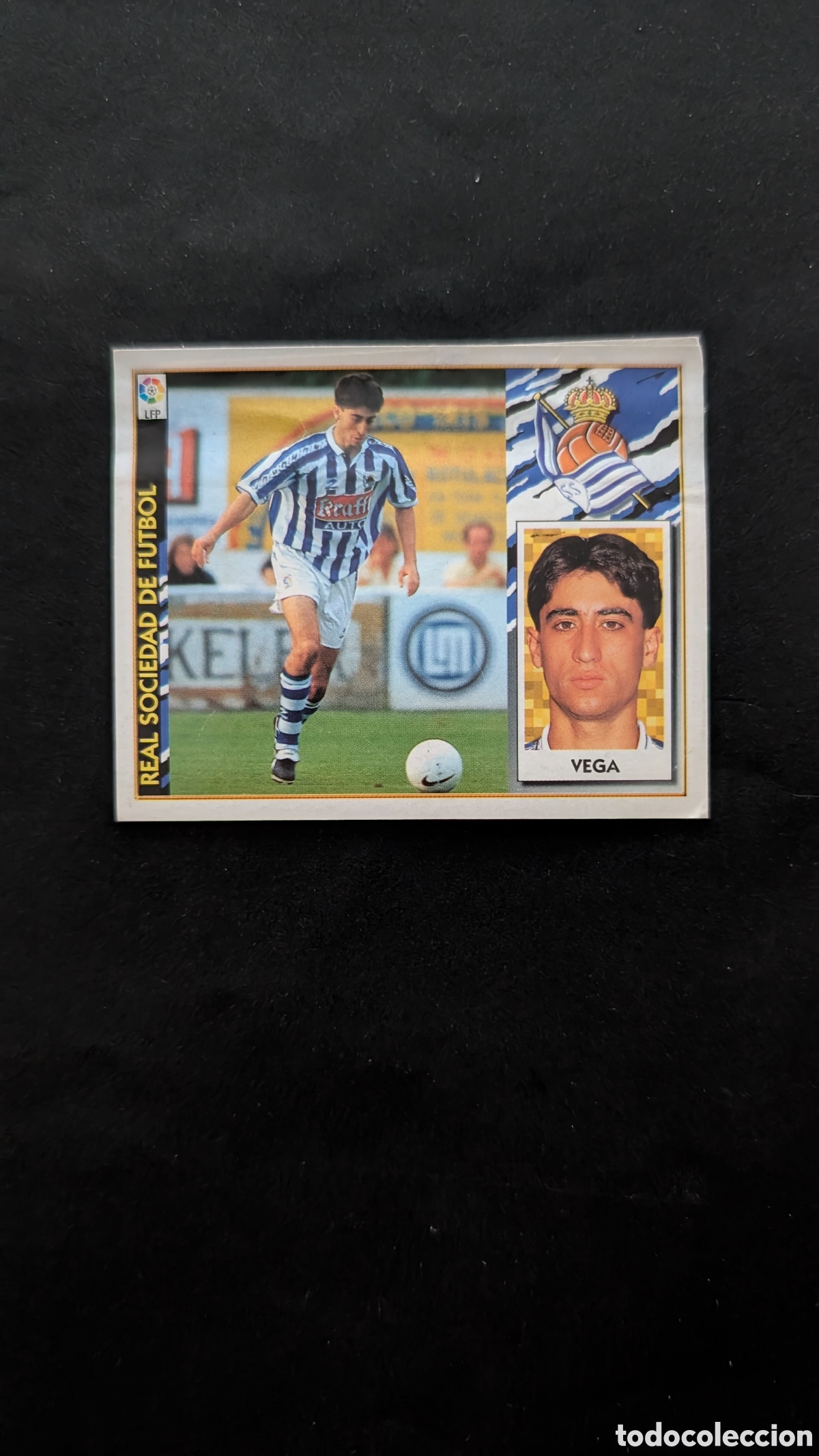 Figurine di Calcio: VEGA REAL SOCIEDAD COLOCA LIGA ESTE 1997/98 97 98 VENTANILLA