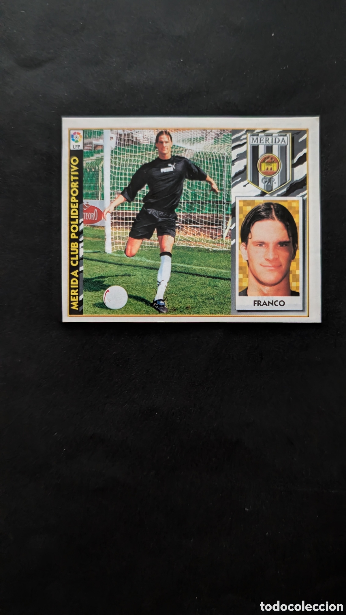 Figurine di Calcio: FRANCO MERIDA COLOCA LIGA ESTE 1997/98 97 98 RECORTADO