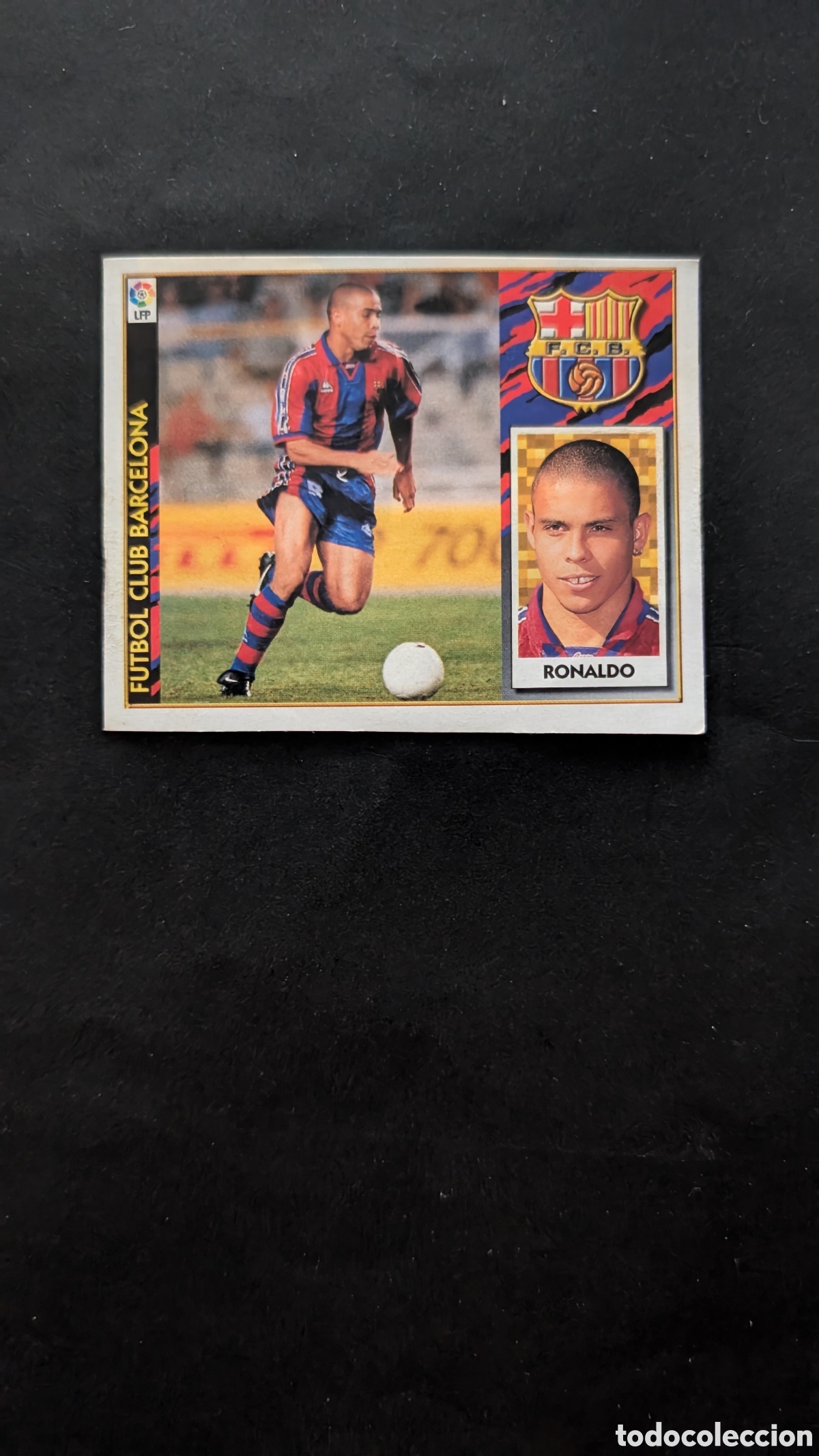 Cromos de Futebol: RONALDO BARCELONA BAJA LIGA ESTE 1997/98 97 98 RECORTADO