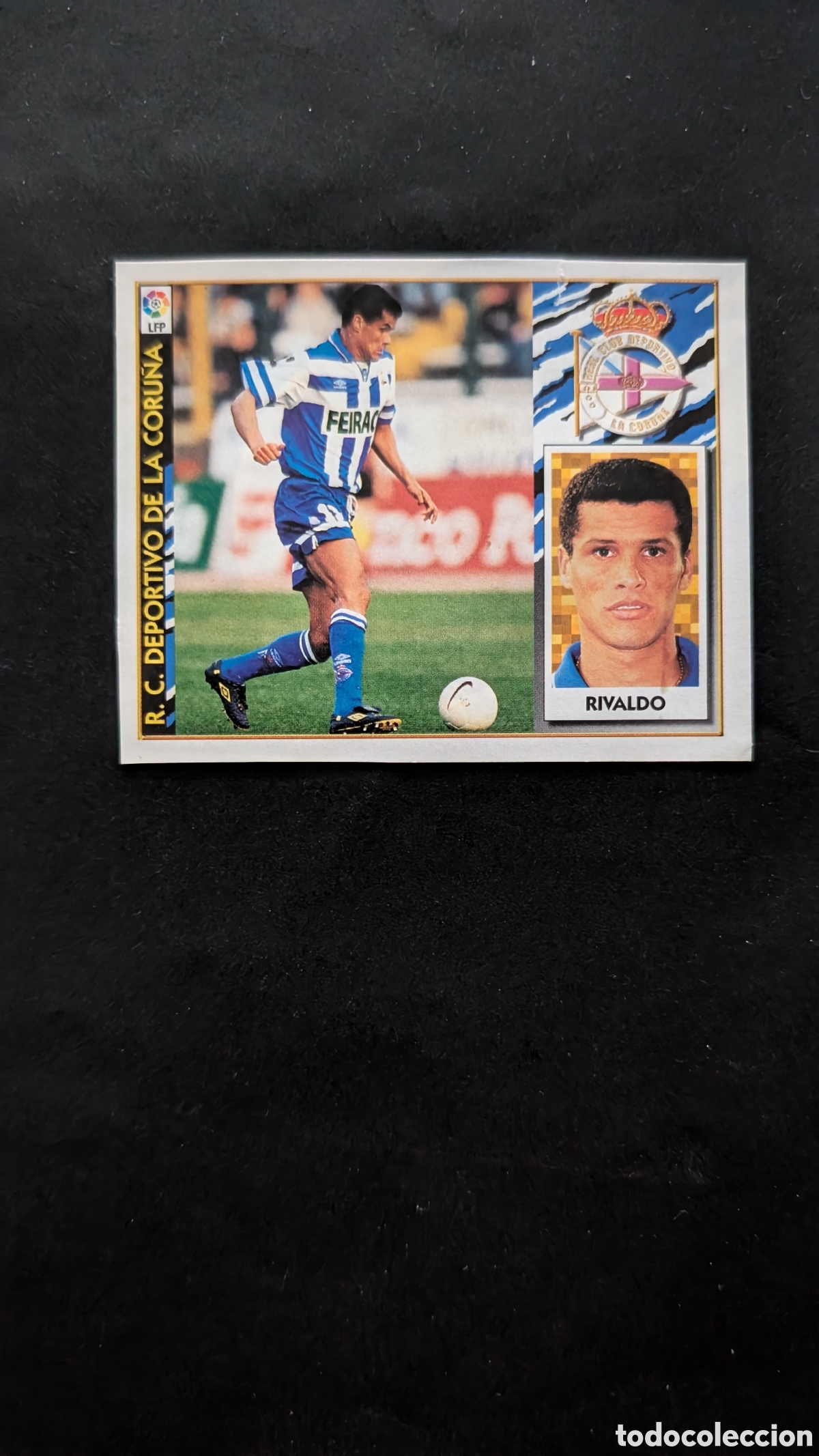 Cromos de Futebol: RIVALDO DEPORTIVO BAJA LIGA ESTE 1997/98 97 98 RECORTADO