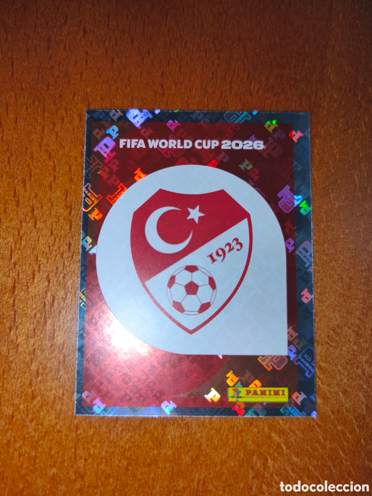 Cromos de F&uacute;tbol: TUR1 Escudo TUR 1 Fifa World Cup 2026 Turqu&iacute;a