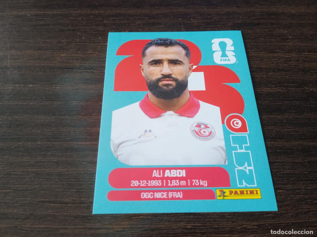 Cromos de F&uacute;tbol: Cromo Mundial Futbol 2026 Panini canada usa Mexico Tunez Ali Abdi TUN 7