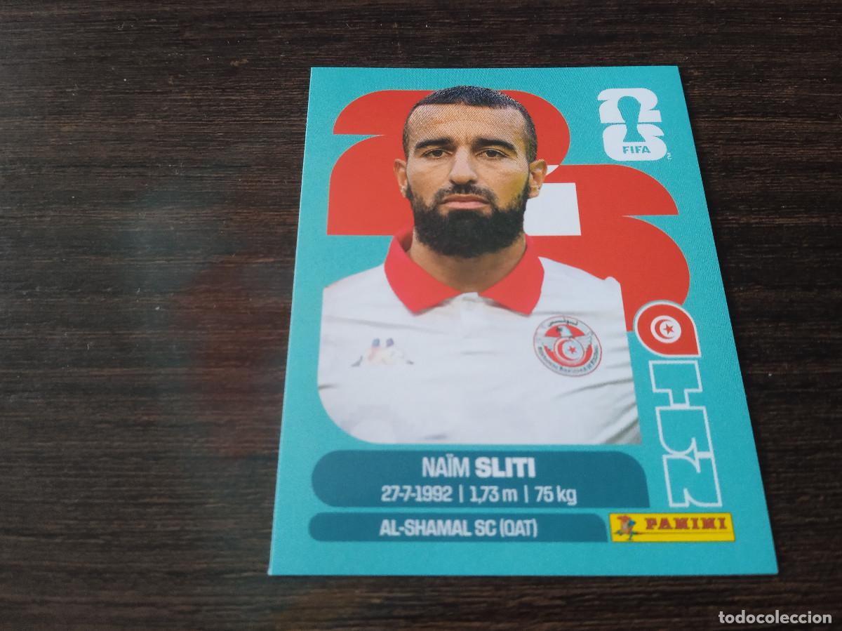 Cromos de F&uacute;tbol: Cromo Mundial Futbol 2026 Panini canada usa Mexico Tunez Naim Sliti TUN 20