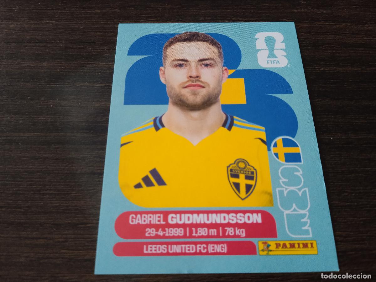 Cromos de F&uacute;tbol: Cromo Mundial Futbol 2026 Panini canada usa Mexico Suecia Gabriel Gudmundsson SWE 4