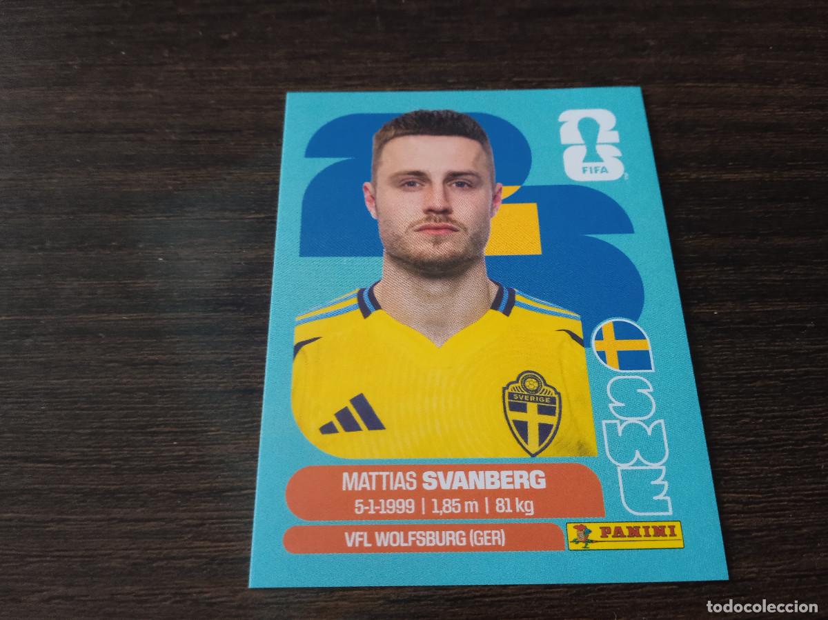 Cromos de F&uacute;tbol: Cromo Mundial Futbol 2026 Panini canada usa Mexico Suecia Mattias Svanberg SWE 12