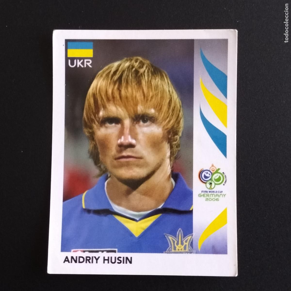 Cromos de F&uacute;tbol: VIEJO 558 ANDRIY HUSIN UCRANIA UKRANIA FIFA WORLD CUP GERMANY 2006 MUNDIAL ALEMANIA PANINI