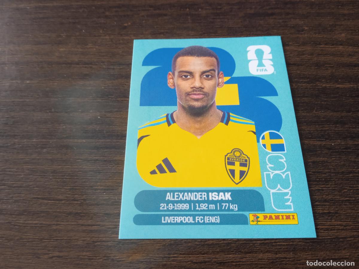 Cromos de F&uacute;tbol: Cromo Mundial Futbol 2026 Panini canada usa Mexico Suecia Alexander Isak SWE 19