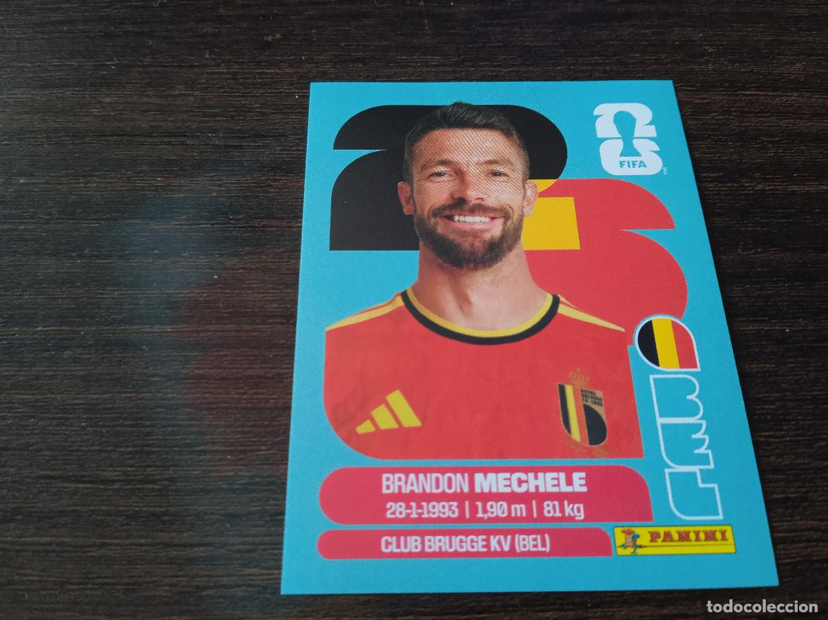 Cromos de F&uacute;tbol: Cromo Mundial Futbol 2026 Panini canada usa Mexico Belgica Brandon Mechele BEL 6