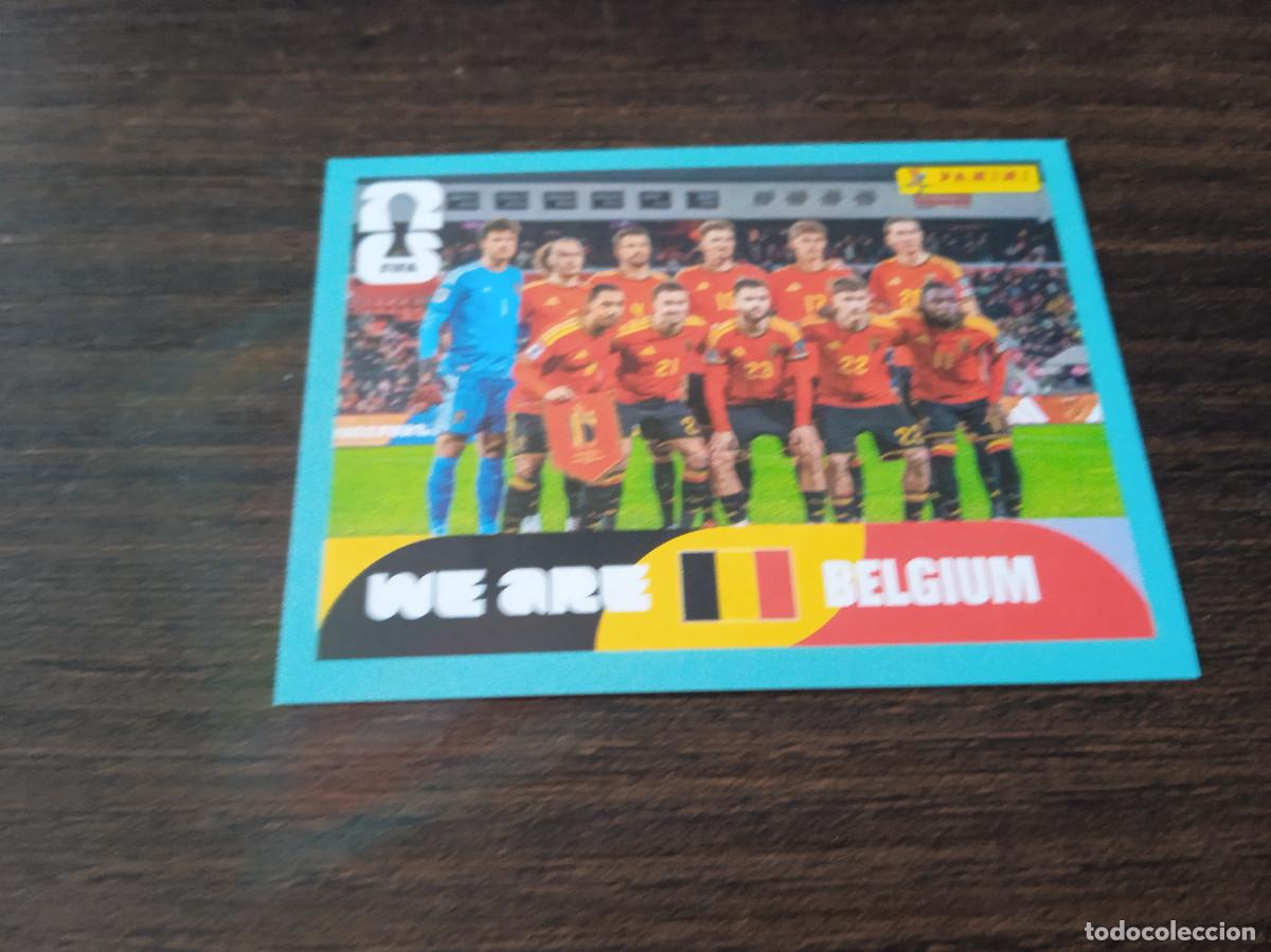 Cromos de F&uacute;tbol: Cromo Mundial Futbol 2026 Panini canada usa Mexico Belgica equipo BEL 13