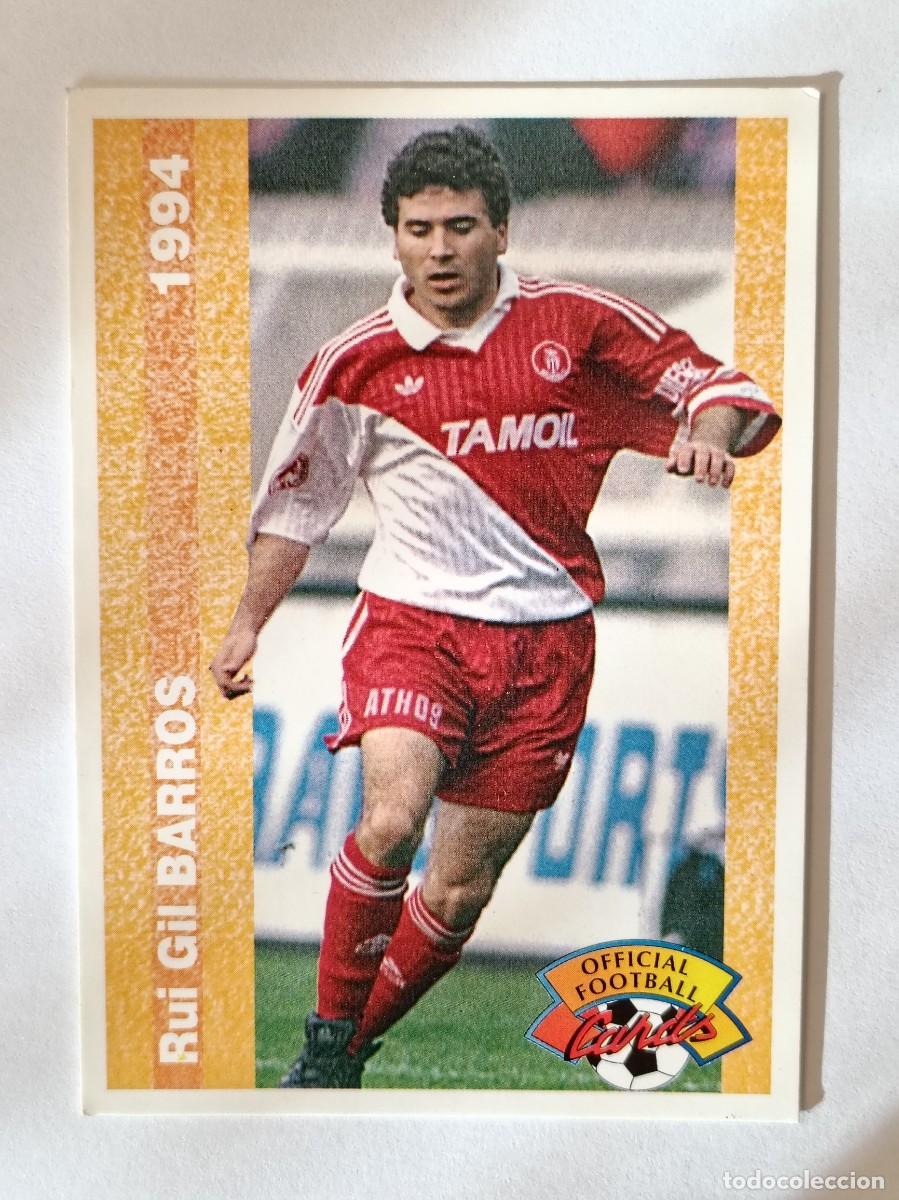 Cromos de F&uacute;tbol: #132 RUI GIL BARROS (OLYMPIQUE MARSELLA) FOOTBALL CARD 1993/1994 PANINI
