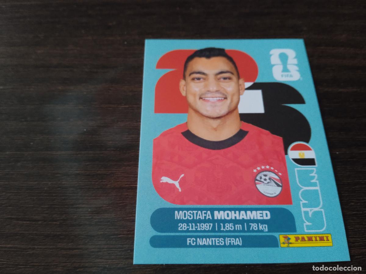 Cromos de F&uacute;tbol: Cromo Mundial Futbol 2026 Panini canada usa Mexico Egipto Mostafa mohamed EGY 18