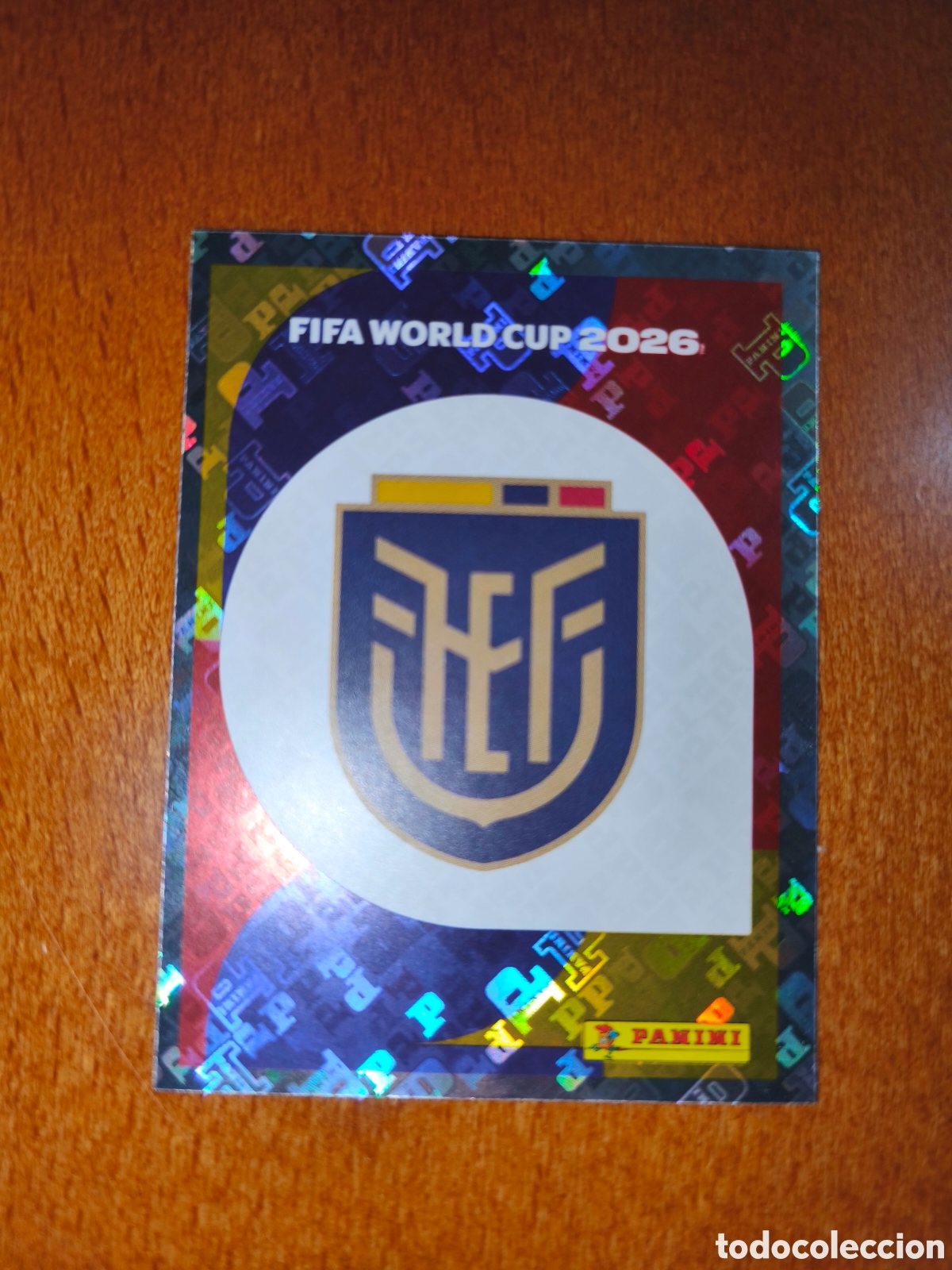 Cromos de F&uacute;tbol: ECU1 Escudo ECU 1 Fifa World Cup 2026 Ecuador