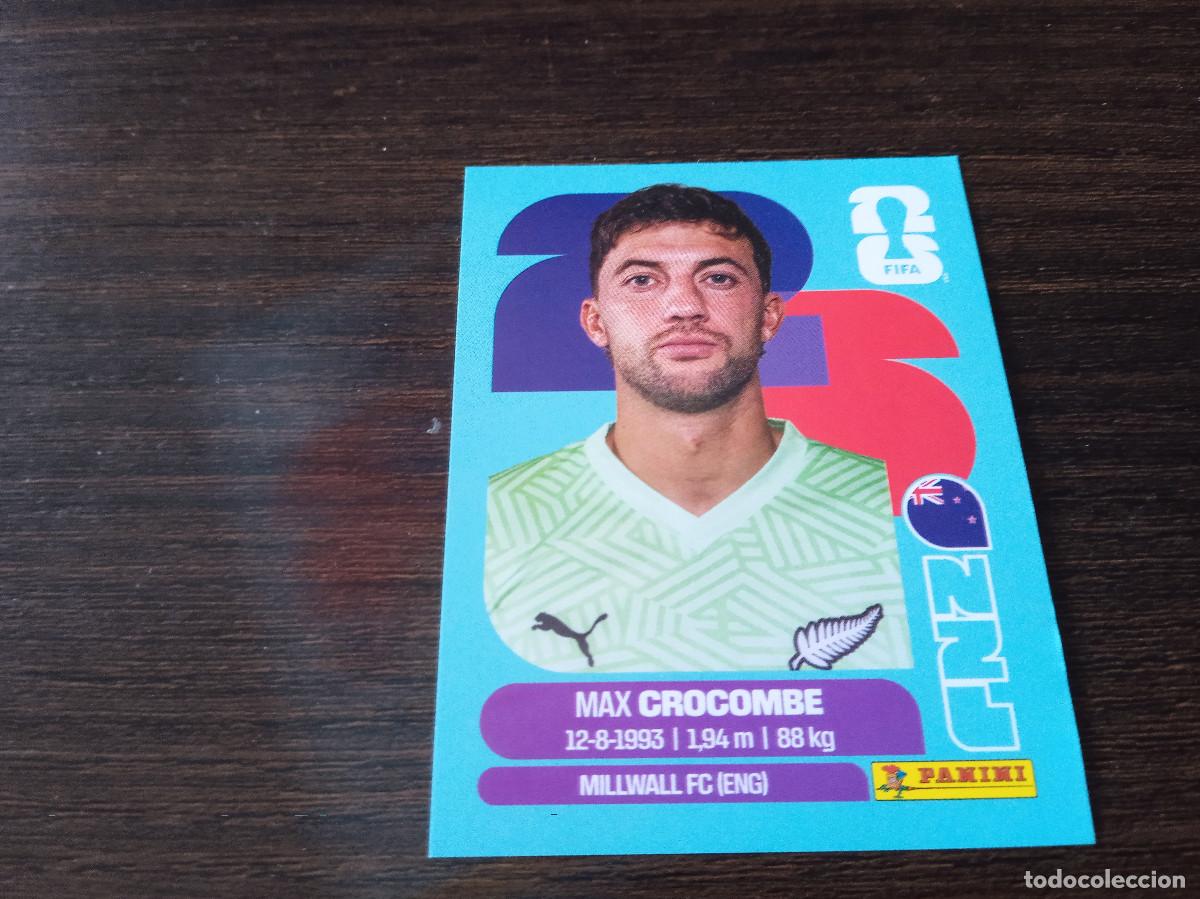 Cromos de Futebol: Cromo Mundial Futbol 2026 Panini canada usa Mexico Nueva Zelanda Max Crocombe NZL 2