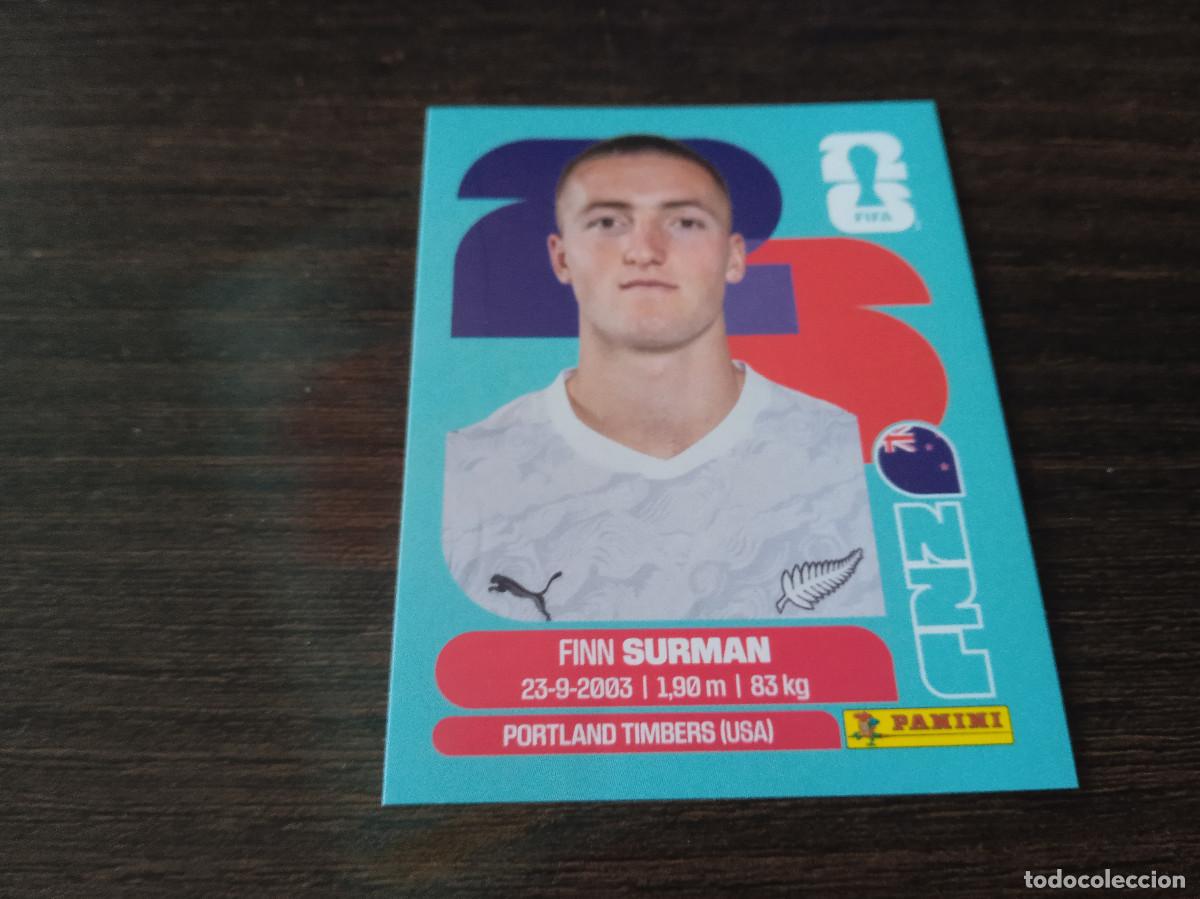 Cromos de F&uacute;tbol: Cromo Mundial Futbol 2026 Panini canada usa Mexico Nueva Zelanda Finn Syrman NZL 9