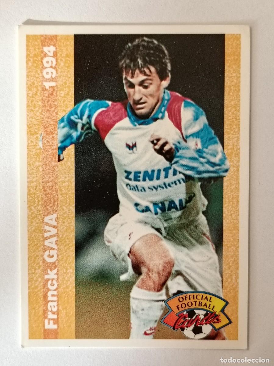 Cromos de F&uacute;tbol: #138 FRANCK GAVA (OLYMPIQUE LYON) FOOTBALL CARD 1993/1994 PANINI