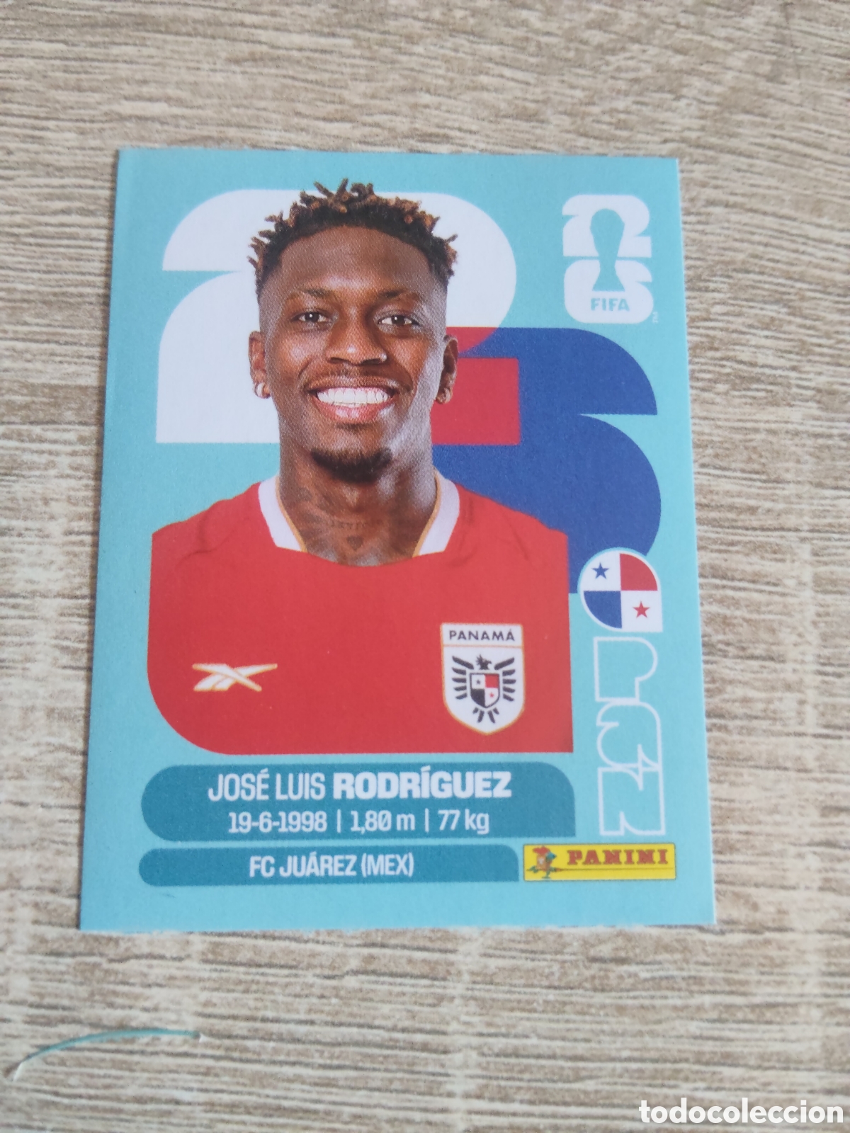 Football Stickers: Panini mundial 2026 PAN 19 Jos&eacute; Luis Rodr&iacute;guez Panam&aacute;