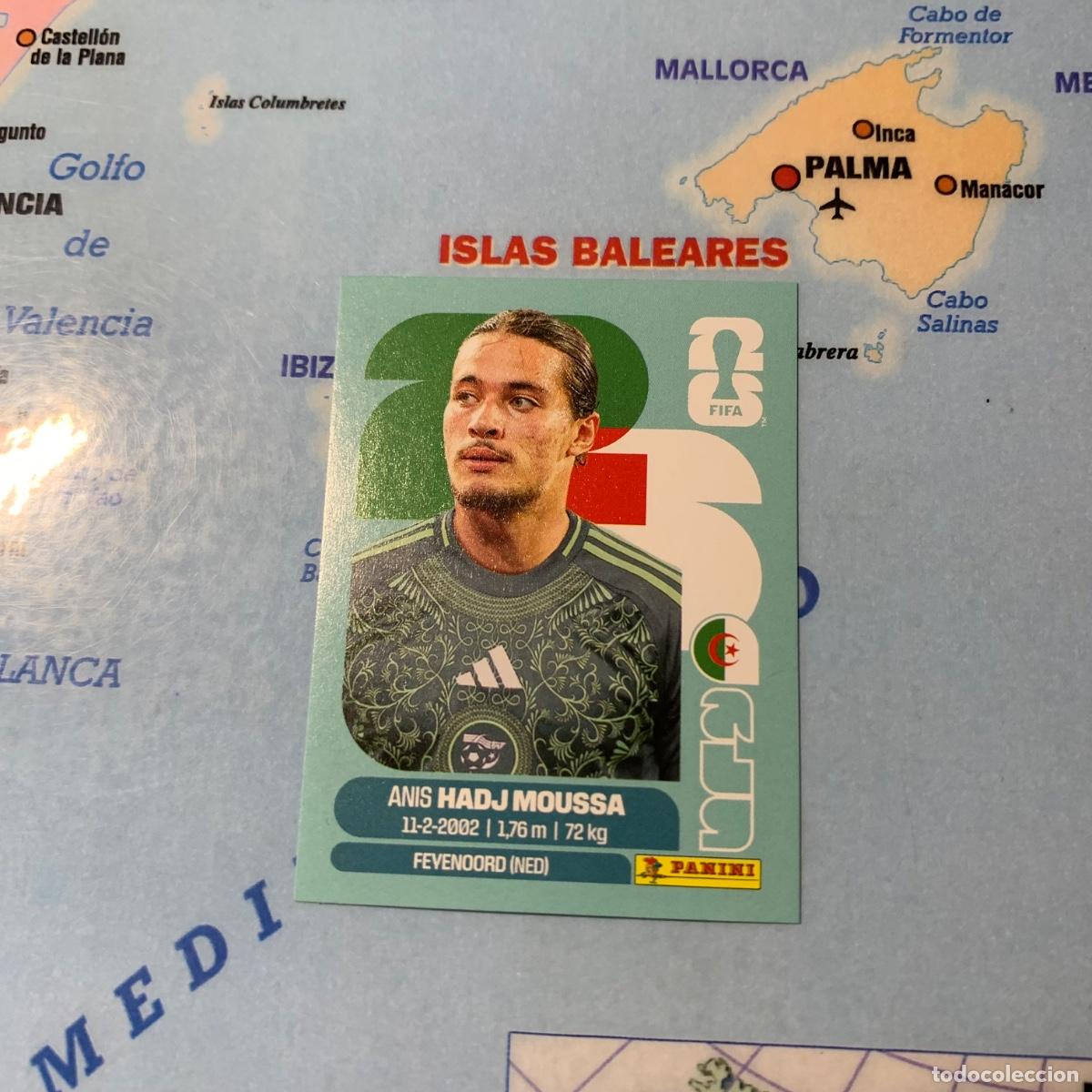 Cromos de F&uacute;tbol: Argelia n&uacute;mero 17 cromo panini Mundial Fifa World Cup 2026