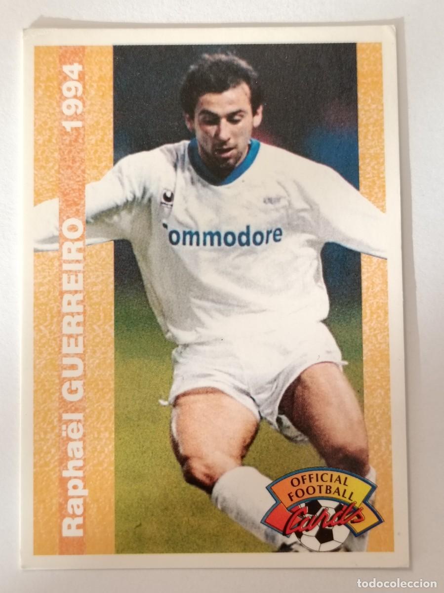 Cromos de F&uacute;tbol: #145 RAPHAEL GUERREIRO (AUXERRE) FOOTBALL CARD 1993/1994 PANINI