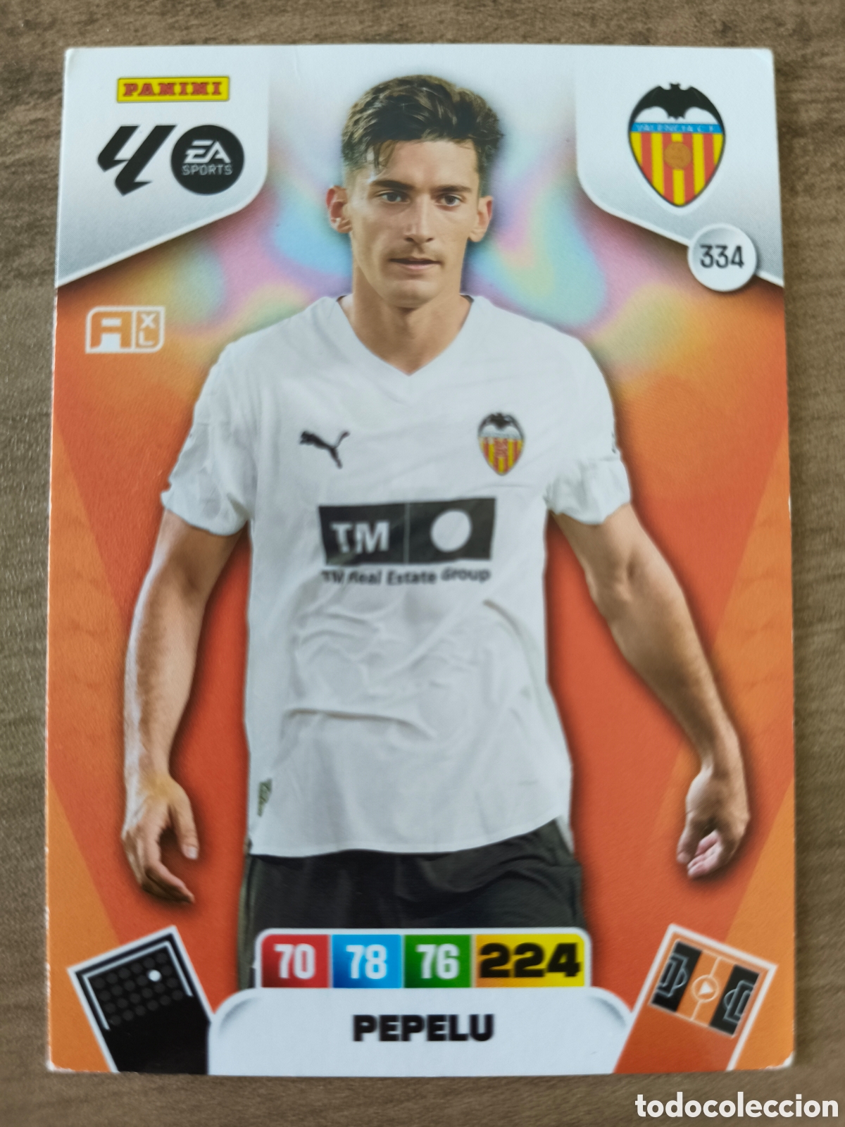 Cromos de F&uacute;tbol: Pepelu 334 Valencia Adrenalyn XL Liga 25 26