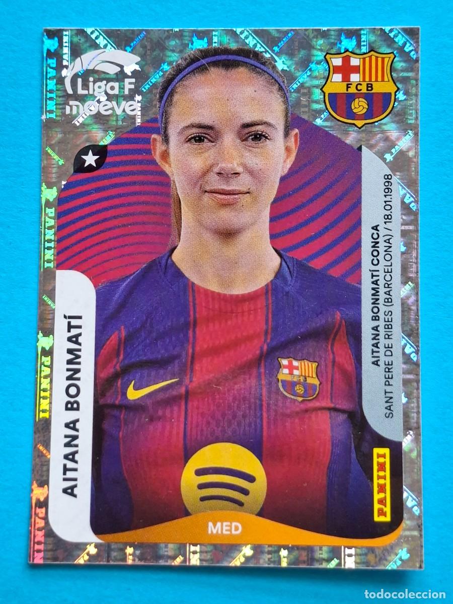 Cromos de F&uacute;tbol: Foil #93 AITANA BONMAT&Iacute; (FC Barcelona) - Panini LIGA F Meove 2025-26