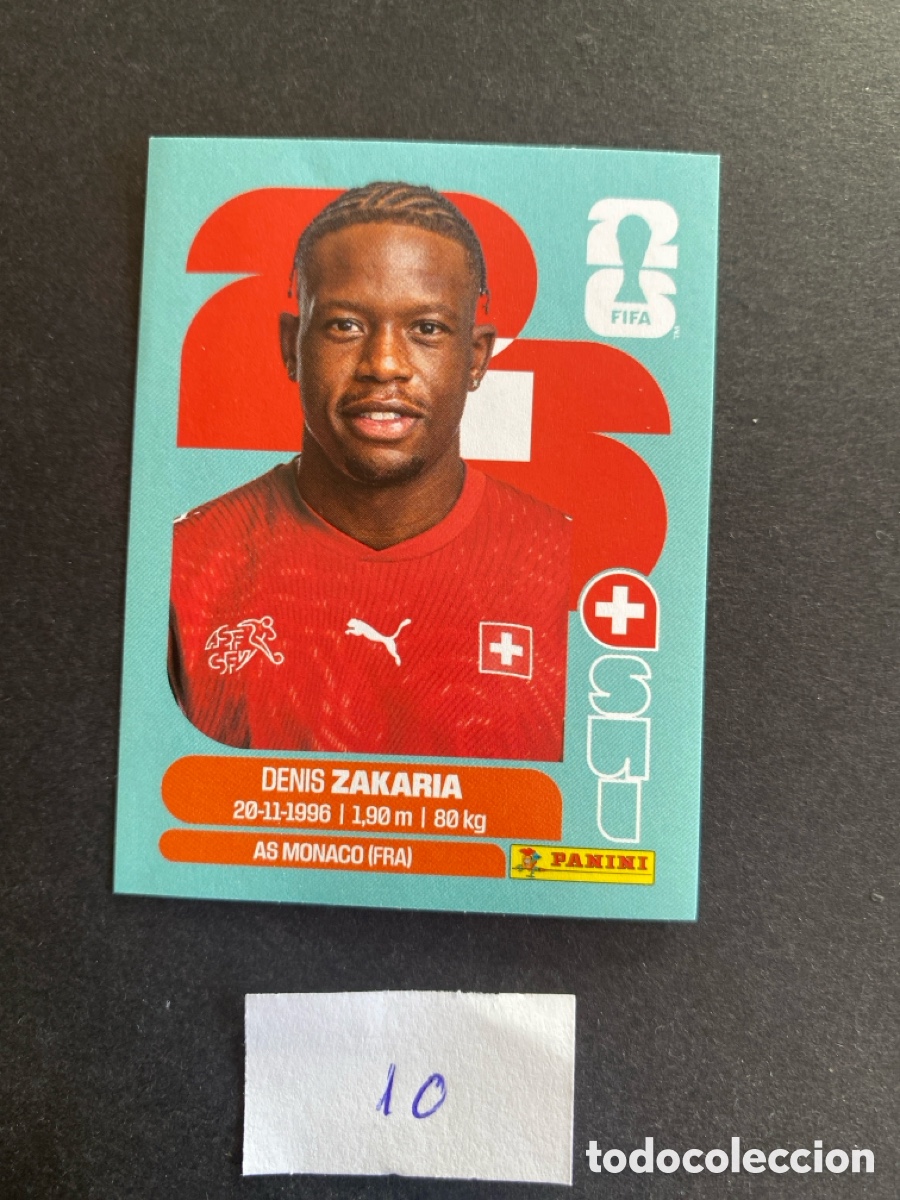 Cromos de F&uacute;tbol: Cromo Suiza Mundial 26 N* 10 nuevo