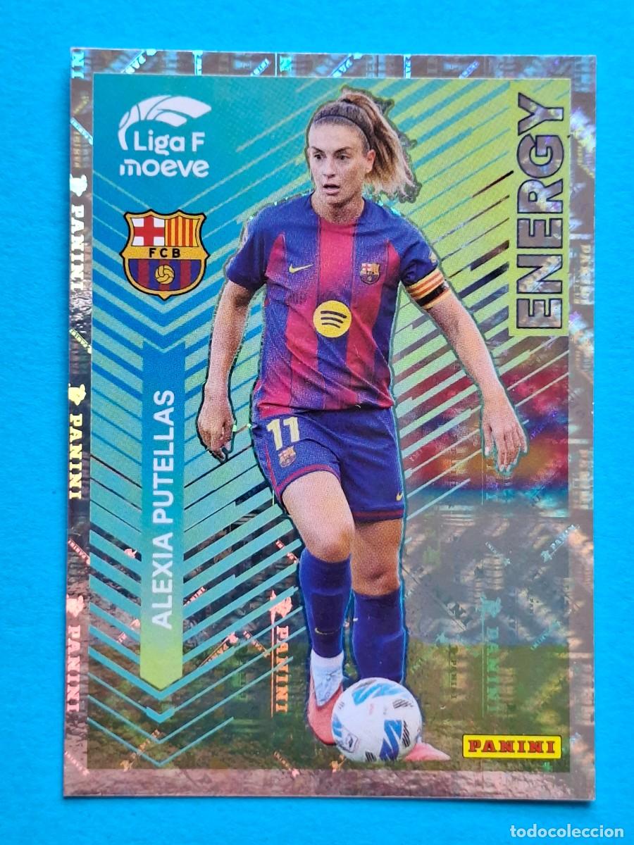 Cromos de F&uacute;tbol: Energy #330 ALEXIA&nbsp; PUTELLAS (FC Barcelona) - Panini LIGA F Meove 2025-26
