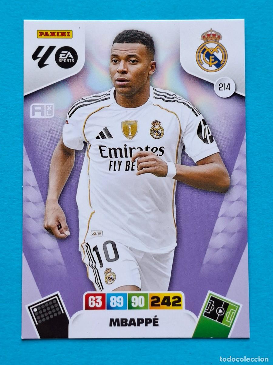 Cromos de F&uacute;tbol: #214 MBAPP&Eacute; (Real Madrid) - Adrenalyn XL LaLiga 2025-26