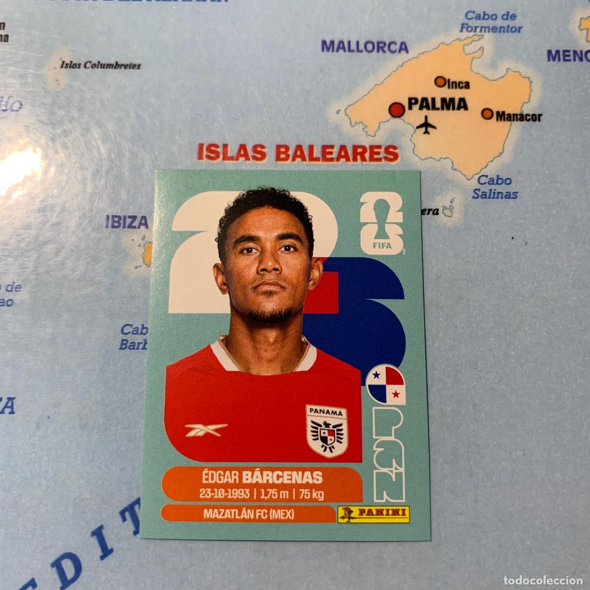 Cromos de F&uacute;tbol: Panama n&uacute;mero 14 cromo panini Mundial Fifa World Cup 2026
