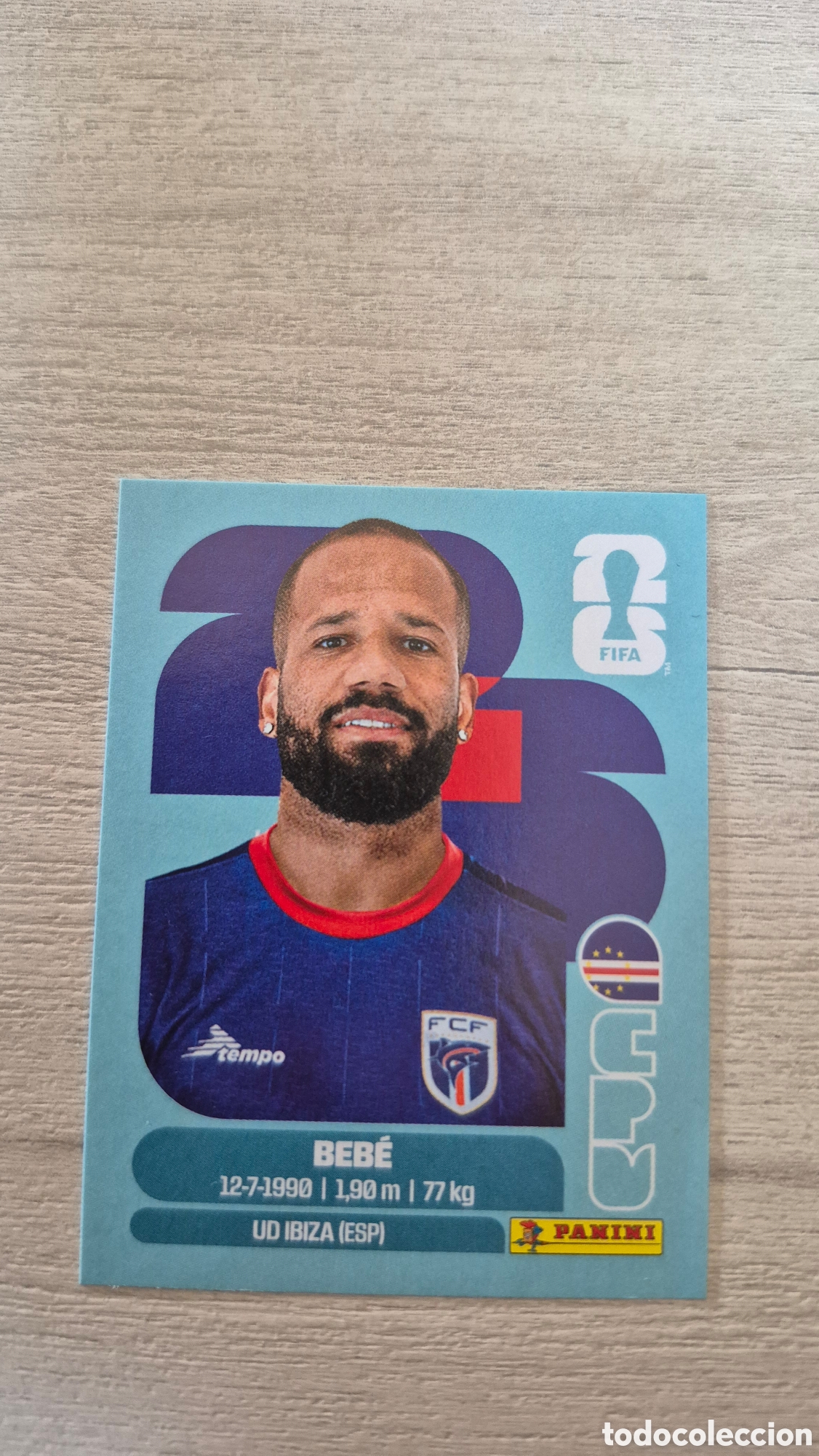 Cromos de F&uacute;tbol: CPV20 Bebe FIFA World Cup 2026