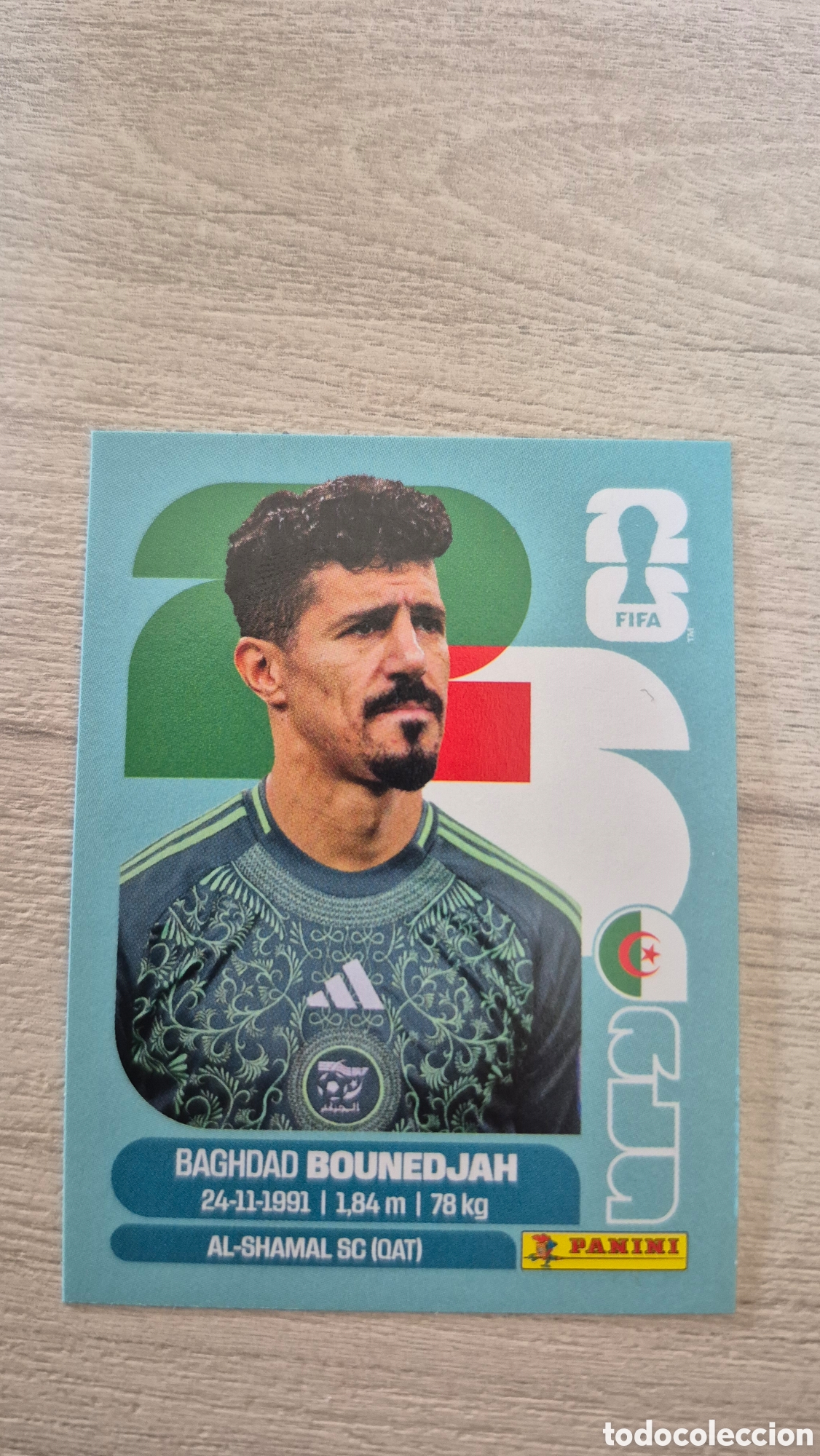 Cromos de F&uacute;tbol: ALG18 Bounedjah FIFA World Cup 2026