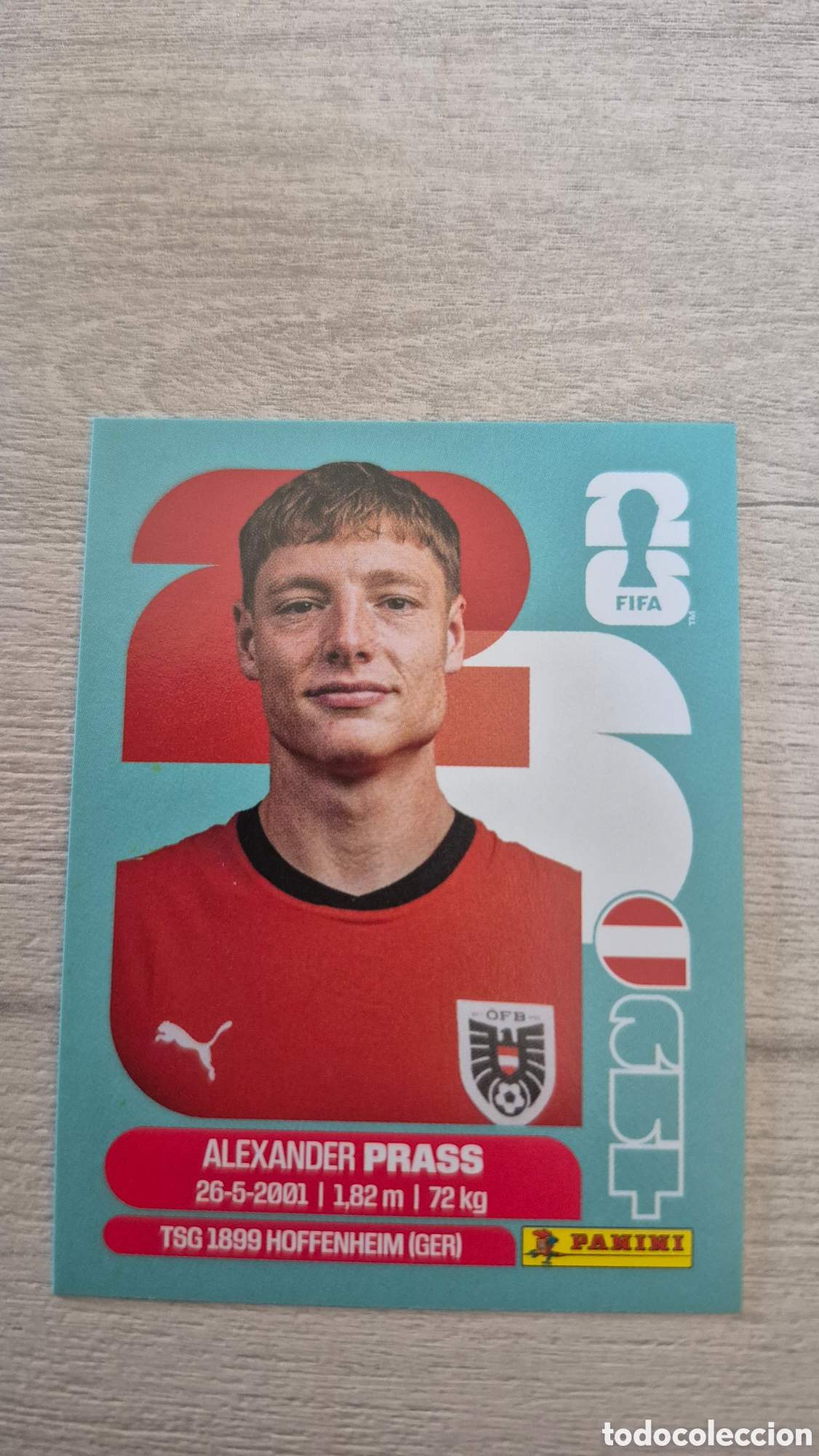 Cromos de F&uacute;tbol: AUT9 Prass FIFA World Cup 2026