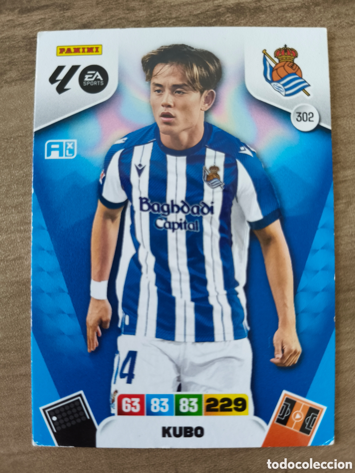Cromos de F&uacute;tbol: Kubo 302 Real Sociedad Adrenalyn XL Liga 25 26