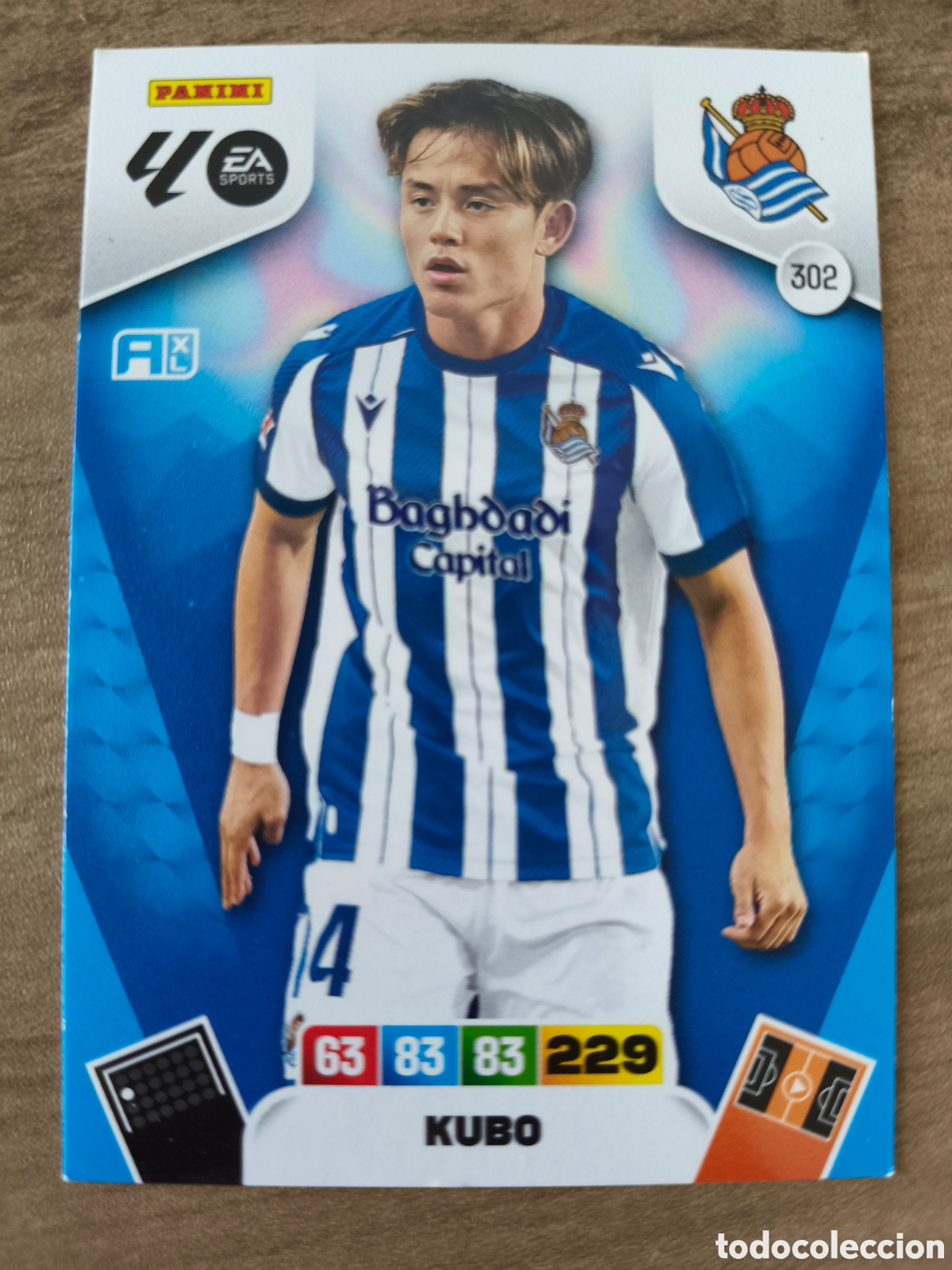 Cromos de F&uacute;tbol: Kubo 302 Real Sociedad Adrenalyn XL Liga 25 26