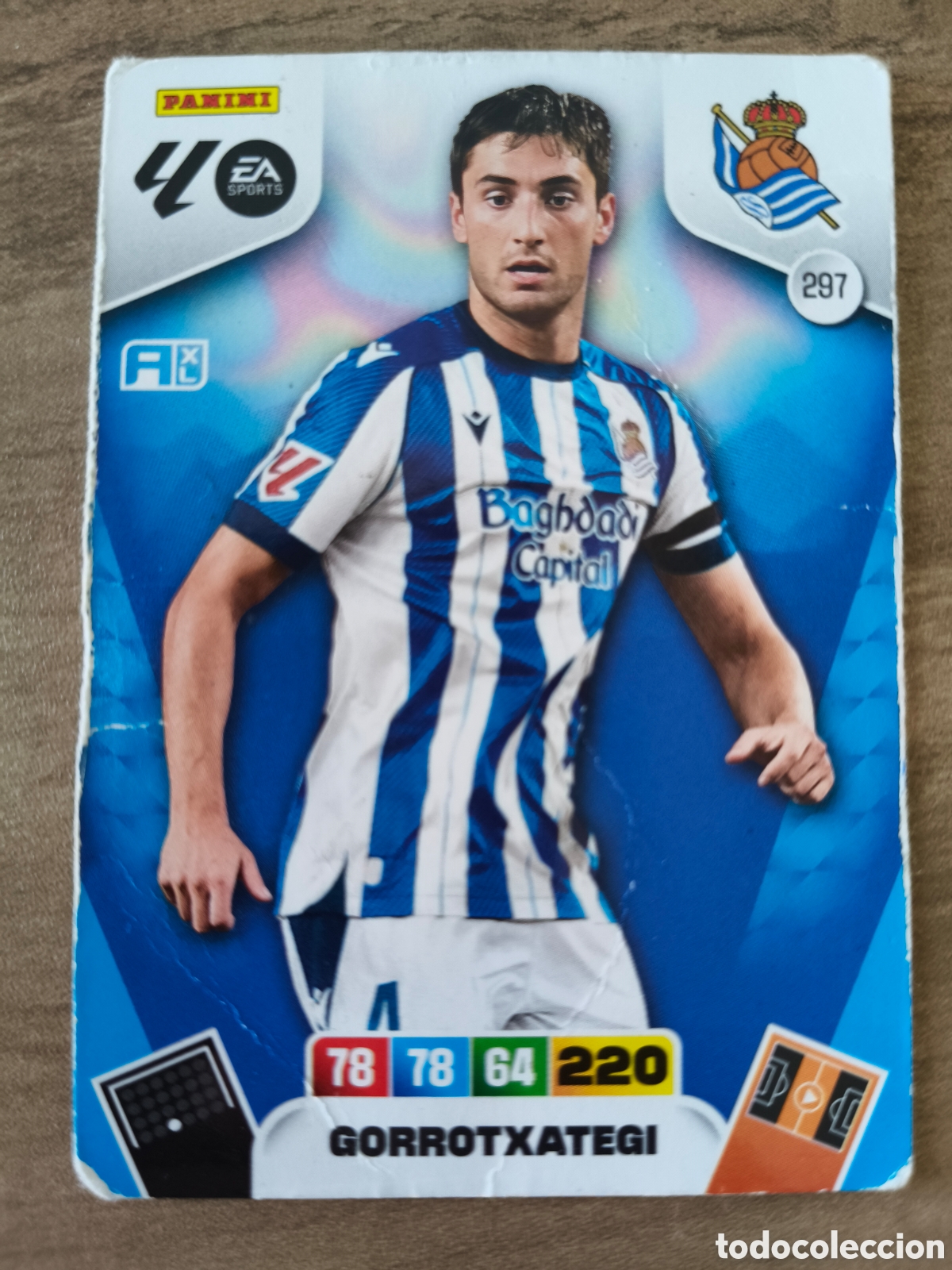 Cromos de F&uacute;tbol: Gorrotxategui 297 Real Sociedad Adrenalyn XL Liga 25 26