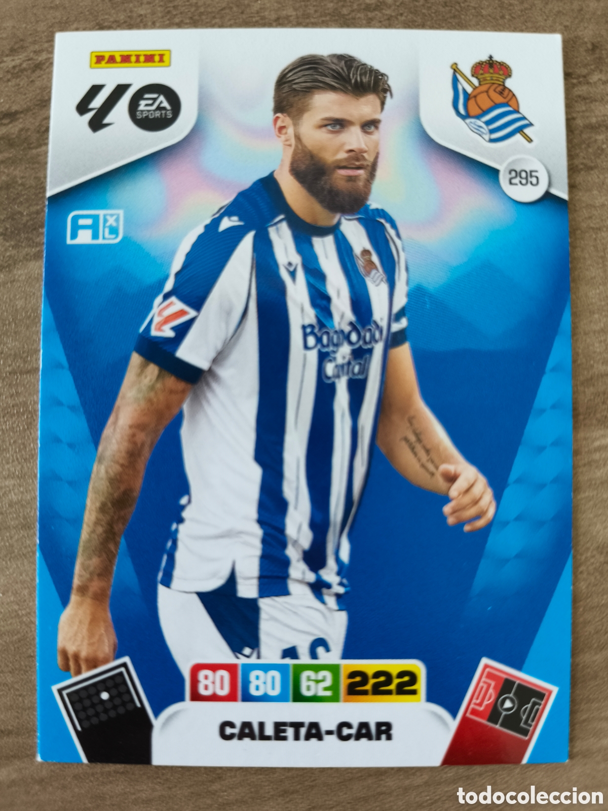 Cromos de F&uacute;tbol: Caleta-Car 295 Real Sociedad Adrenalyn XL Liga 25 26
