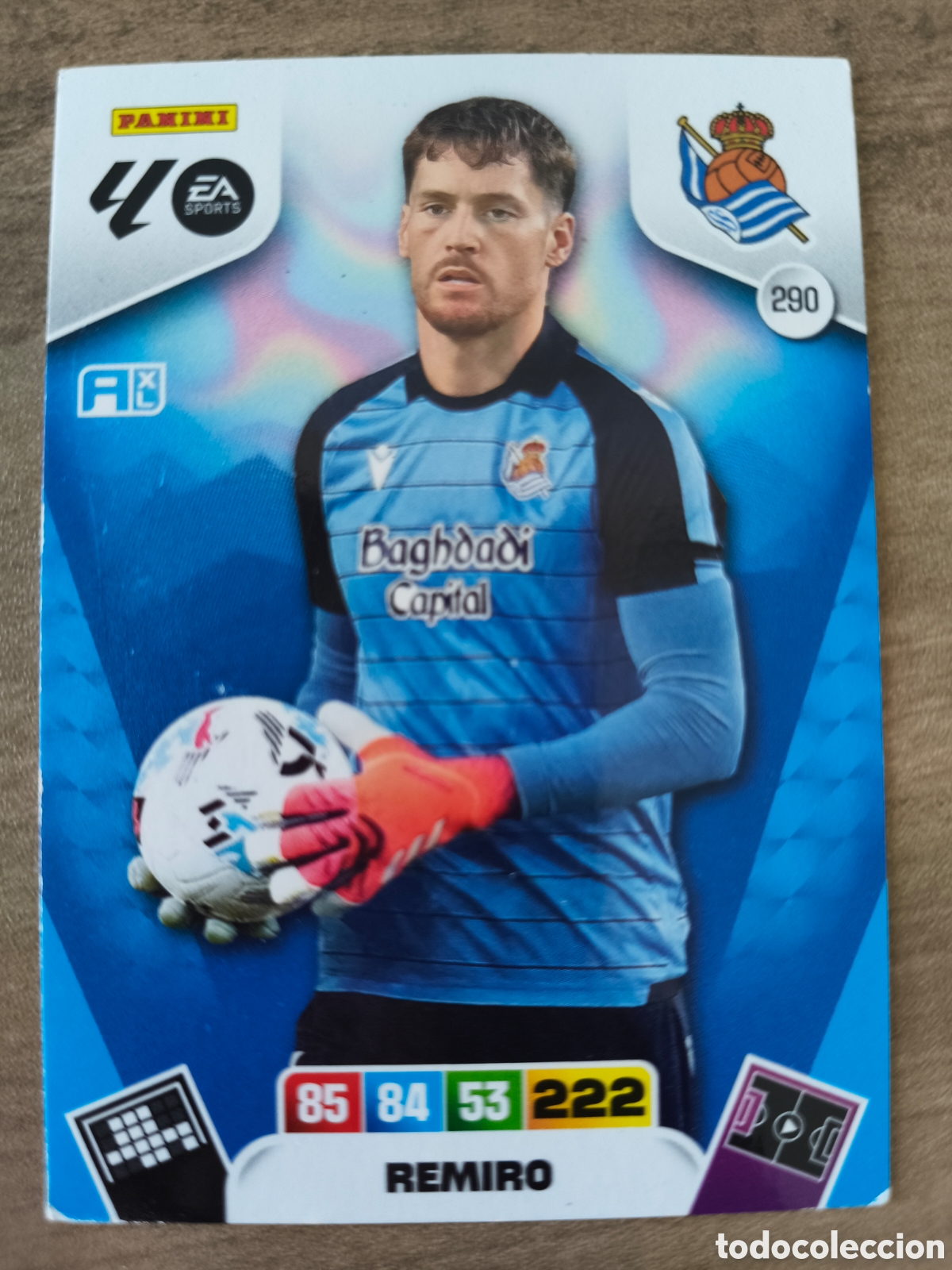 Cromos de F&uacute;tbol: Remiro 290 Real Sociedad Adrenalyn XL Liga 25 26