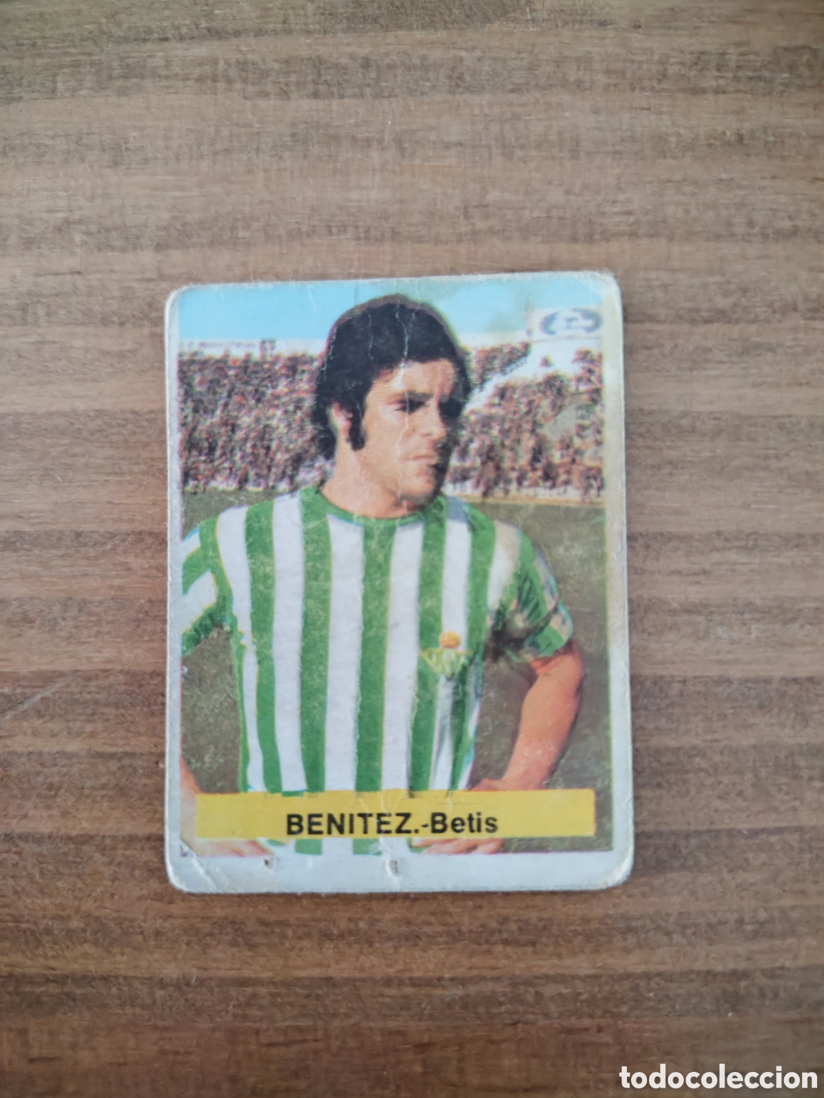 Football Stickers: Fini 75 76 sin pegar dep&oacute;sito MA Real Betis Ben&iacute;tez LEER