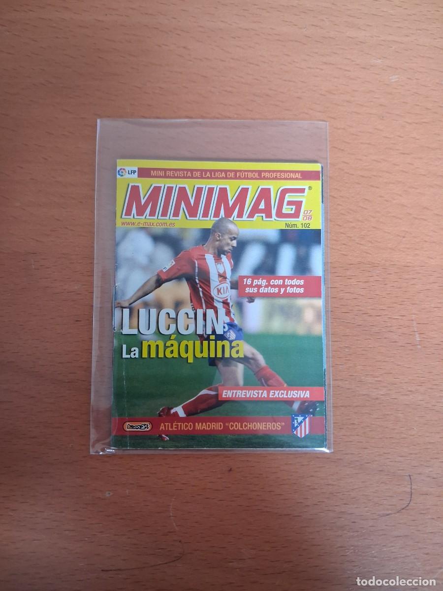 Cromos de F&uacute;tbol: Minimag 2007 2008 07 08 Mini Revista Atletico de Madrid 102 Luccin