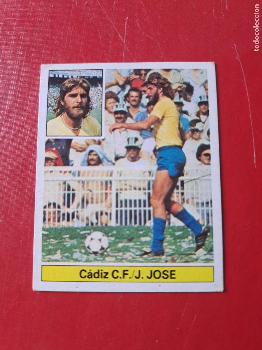 Cromos de F&uacute;tbol: MEU ESTE 81 82 1981 1982 JUAN JOSE CADIZ NUNCA PEGADO