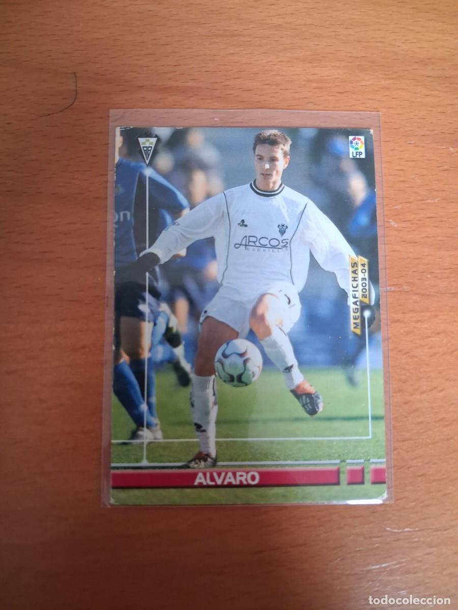 Cromos de F&uacute;tbol: Megafichas 2003 2004 03 04 Albacete Balompie 8 Alvaro