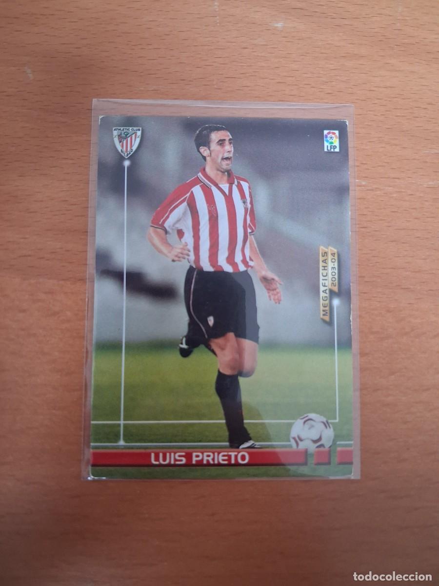 Cromos de F&uacute;tbol: Megafichas 2003 2004 03 04 Athletic Club 24 Luis Prieto