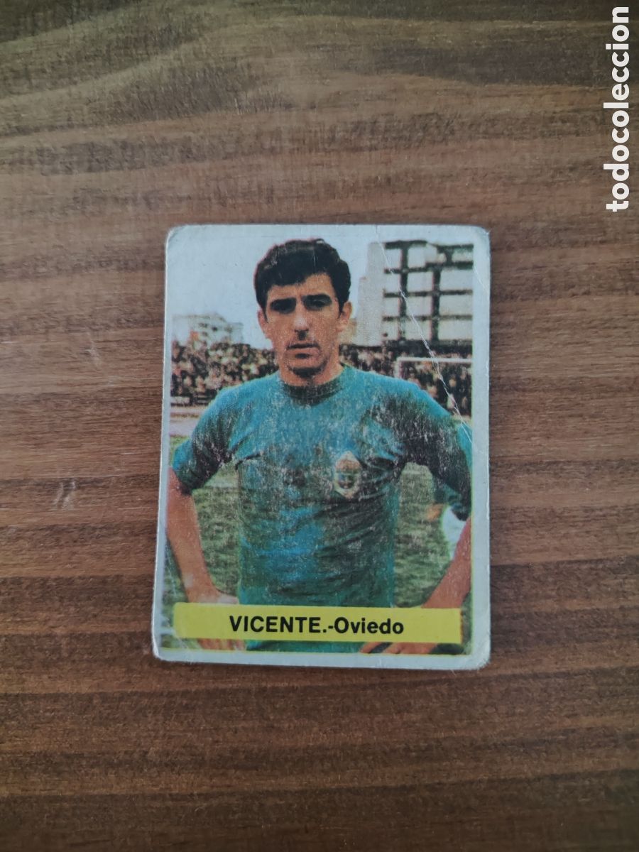 Cartes &agrave; collectionner de Football: Fini 75 76 sin pegar dep&oacute;sito MA Oviedo Vicente LEER