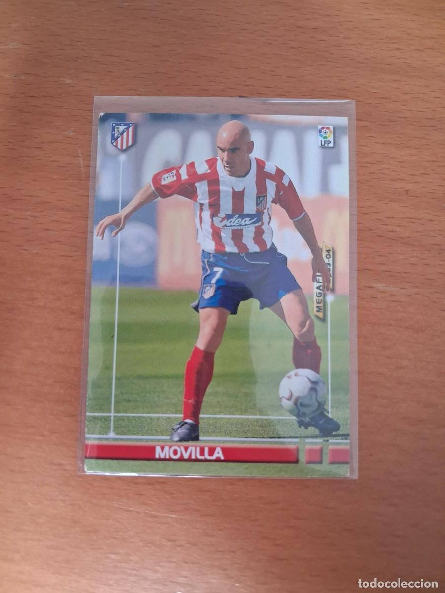 Football Stickers: Megafichas 2003 2004 03 04 Atletico de Madrid 45 Movilla