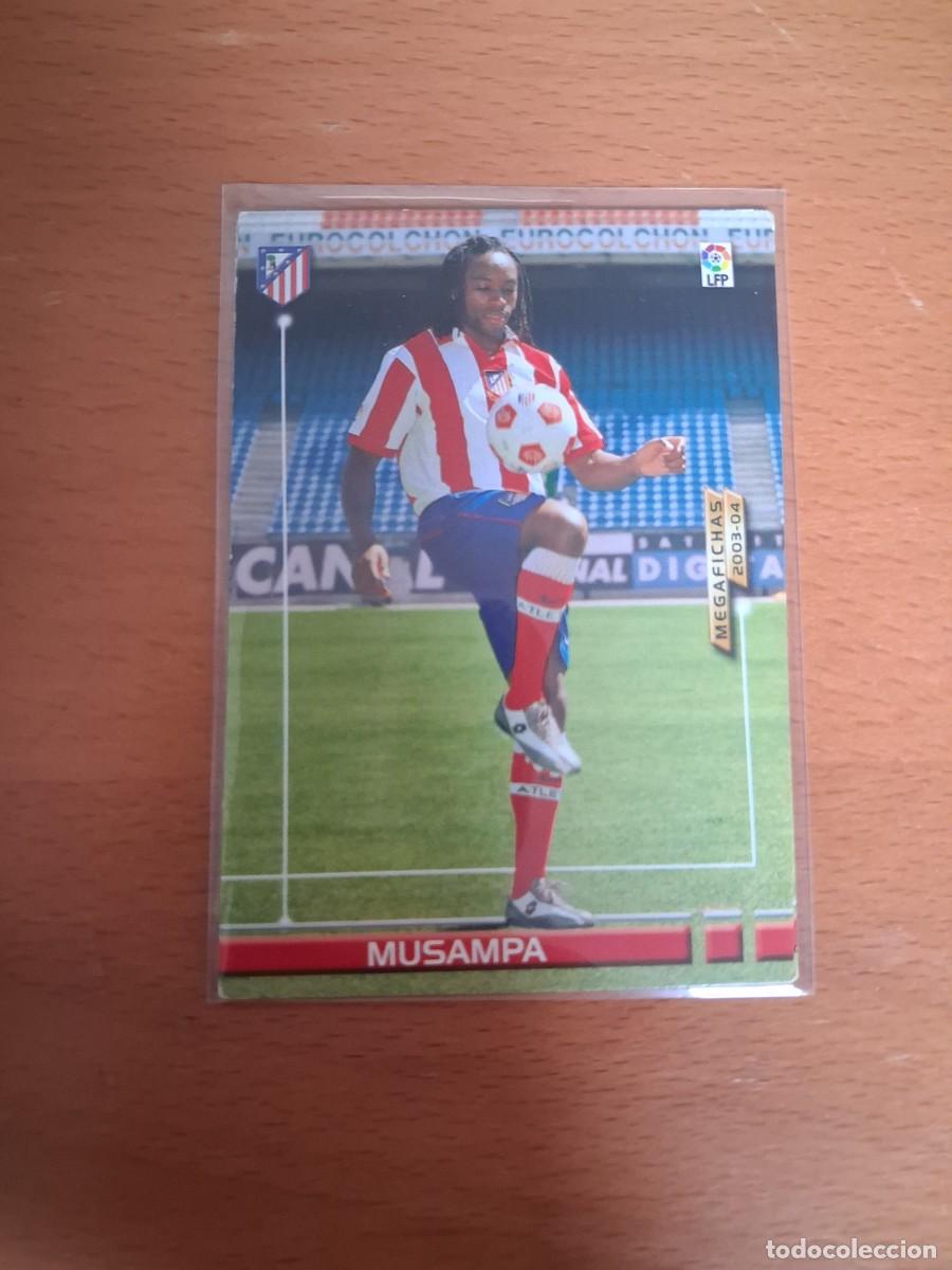 Football Stickers: Megafichas 2003 2004 03 04 Atletico de Madrid 50 Musampa