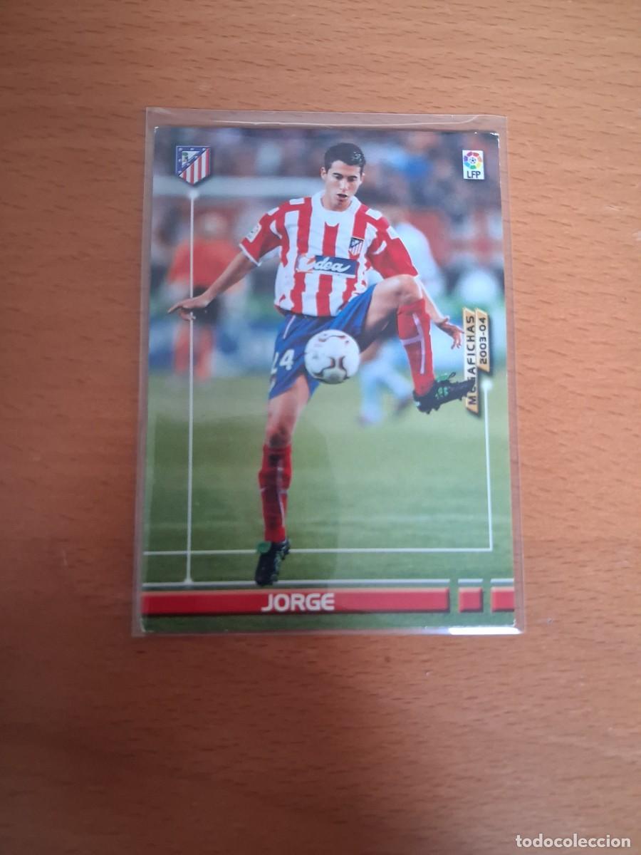 Football Stickers: Megafichas 2003 2004 03 04 Atletico de Madrid 51 Jorge